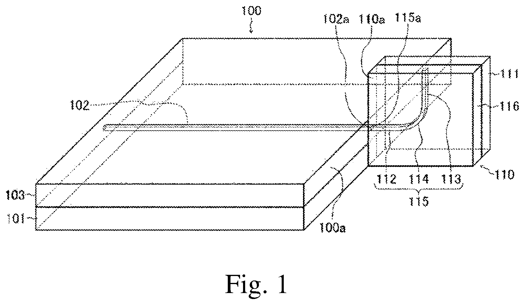 Patent US12174422 Figure 1 – Optical circuit