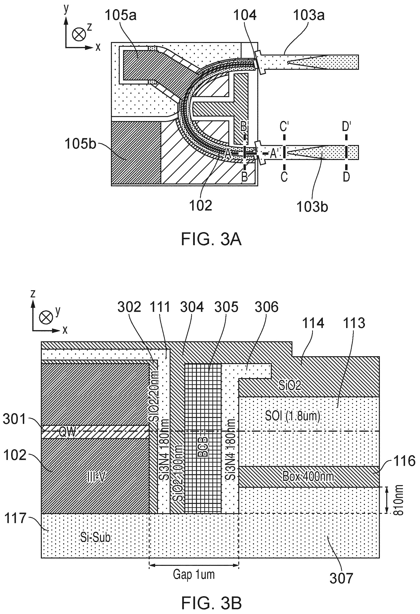 Patent US12174424 Figure 3 – Optoelectronic device and method of manufacture thereof