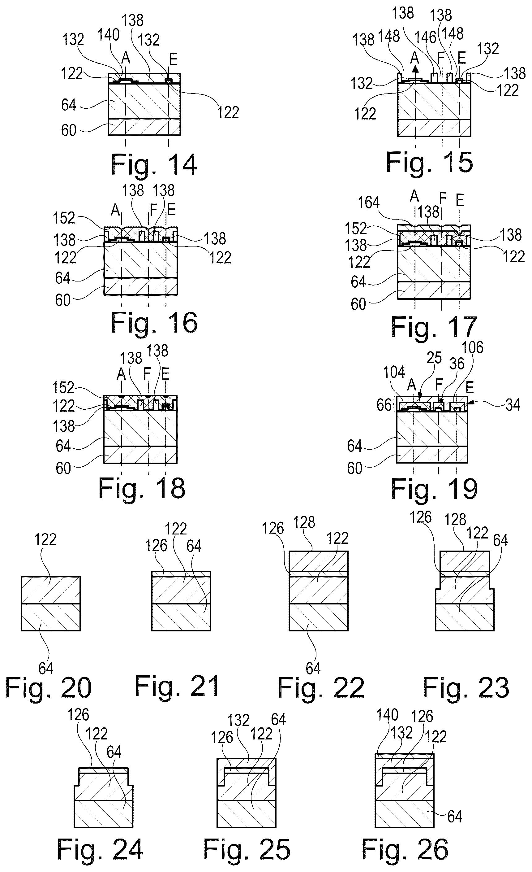 Patent US12174425 Figure 5 – Method for manufacturing a mixed layer comprising a silicon waveguide and a silicon nitride waveguide