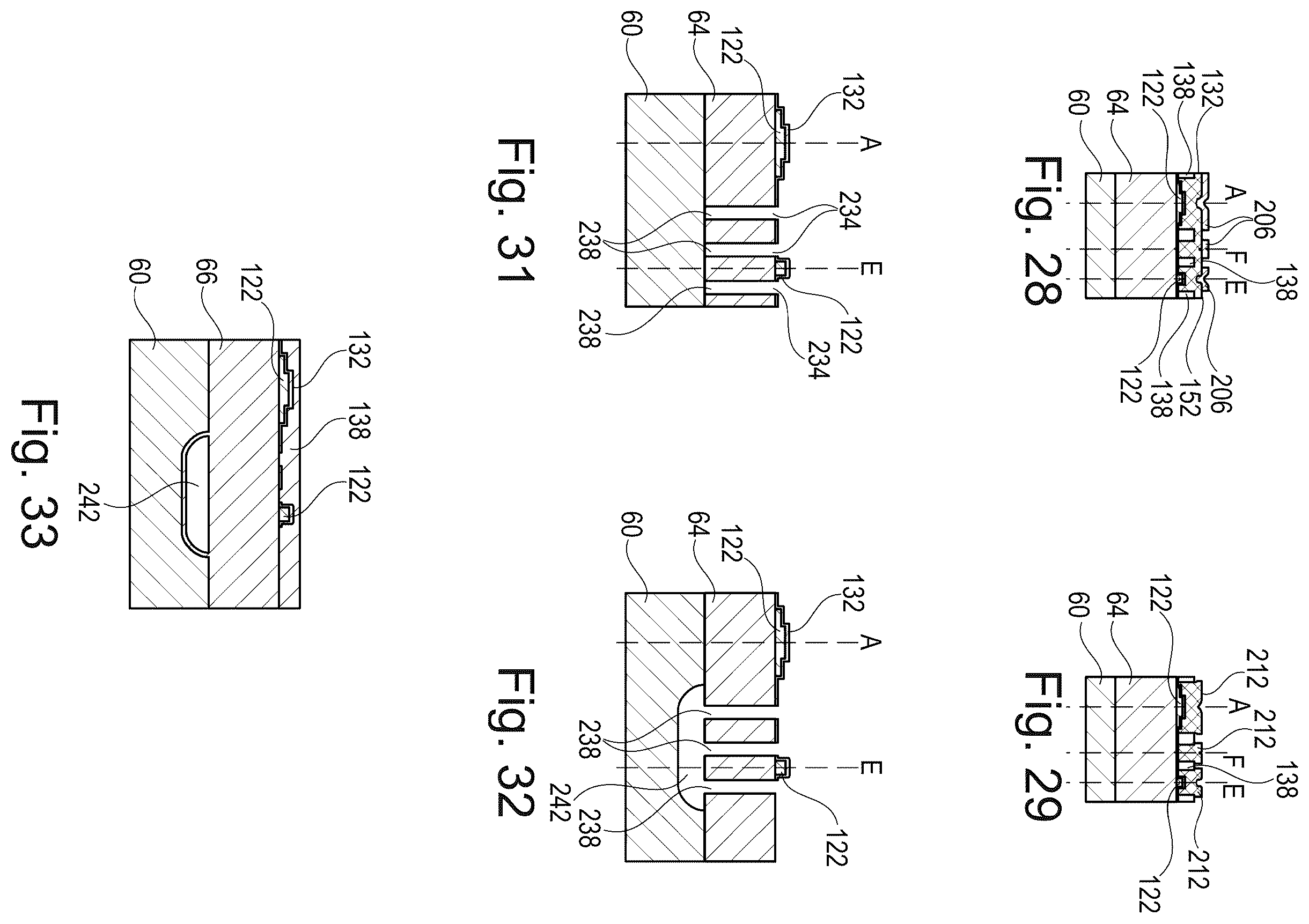 Patent US12174425 Figure 6 – Method for manufacturing a mixed layer comprising a silicon waveguide and a silicon nitride waveguide
