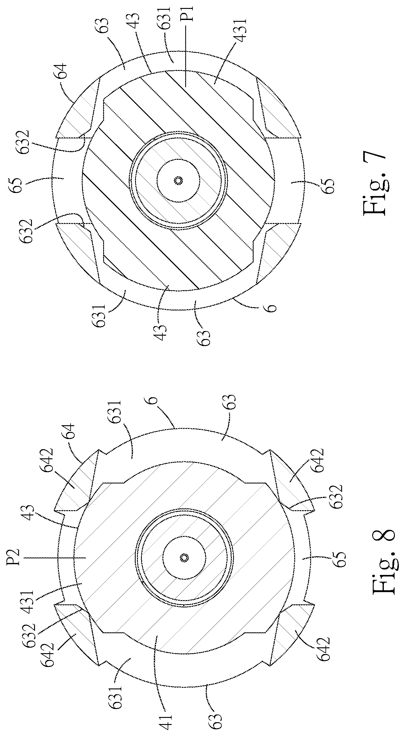 Patent US12174429 Figure 6 – Optical-fiber connector with a protective cap and standard connector