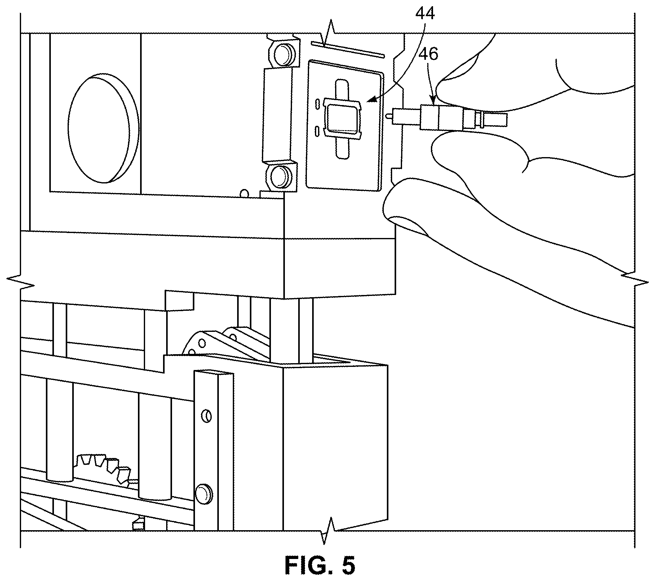 Patent US12174430 Figure 4 – End face protection tape for fiber optic connector; and methods