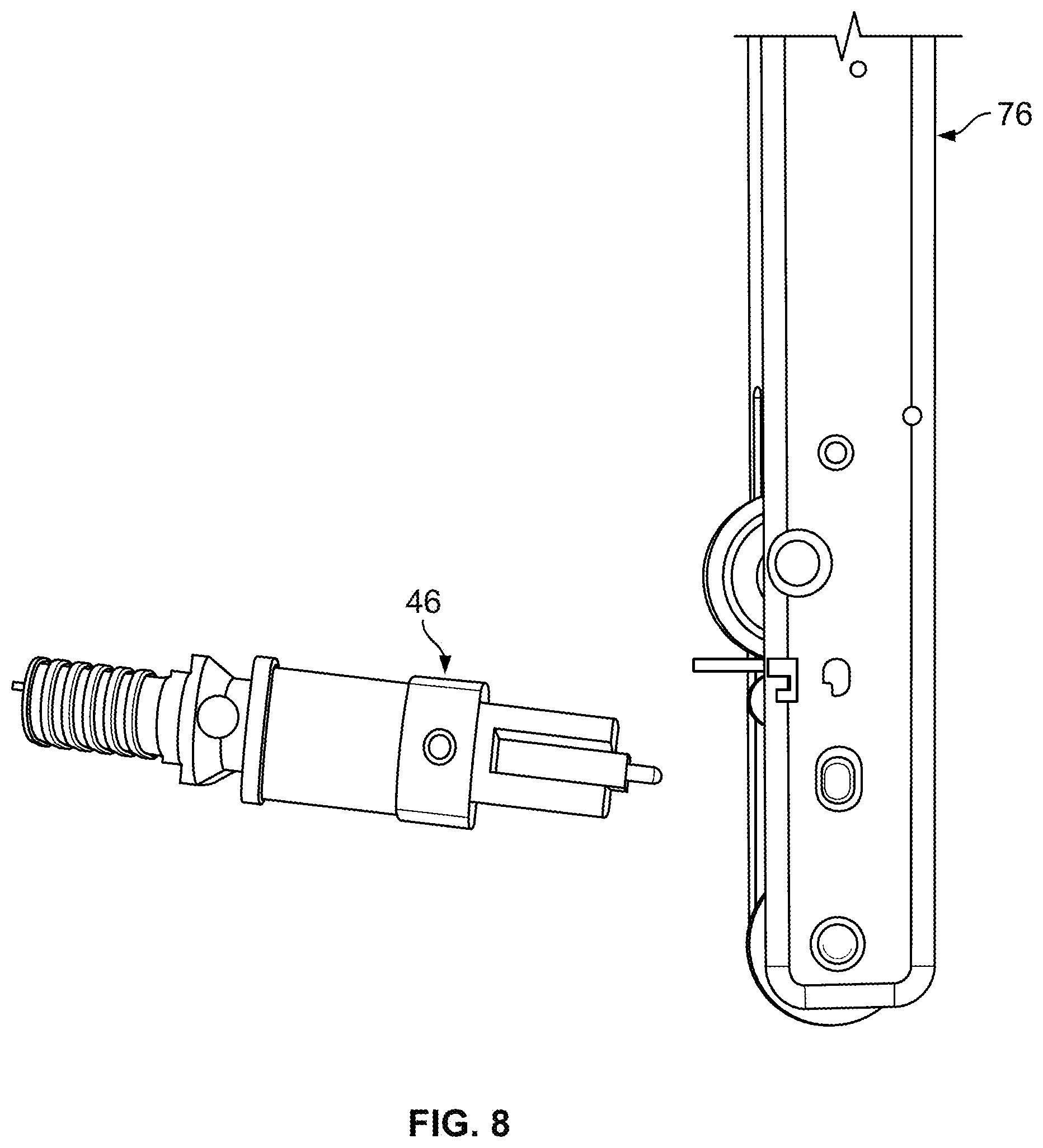Patent US12174430 Figure 6 – End face protection tape for fiber optic connector; and methods