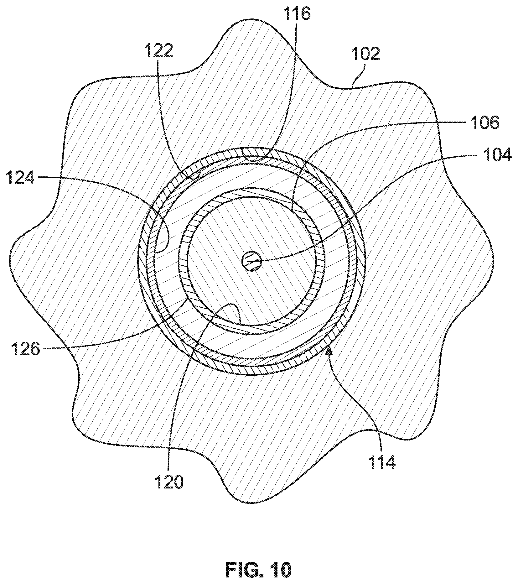 Patent US12174431 Figure 6 – Methods and compositions for the surface treatment of ferrules and fibers for improved bonding of optical fibes within ferrules