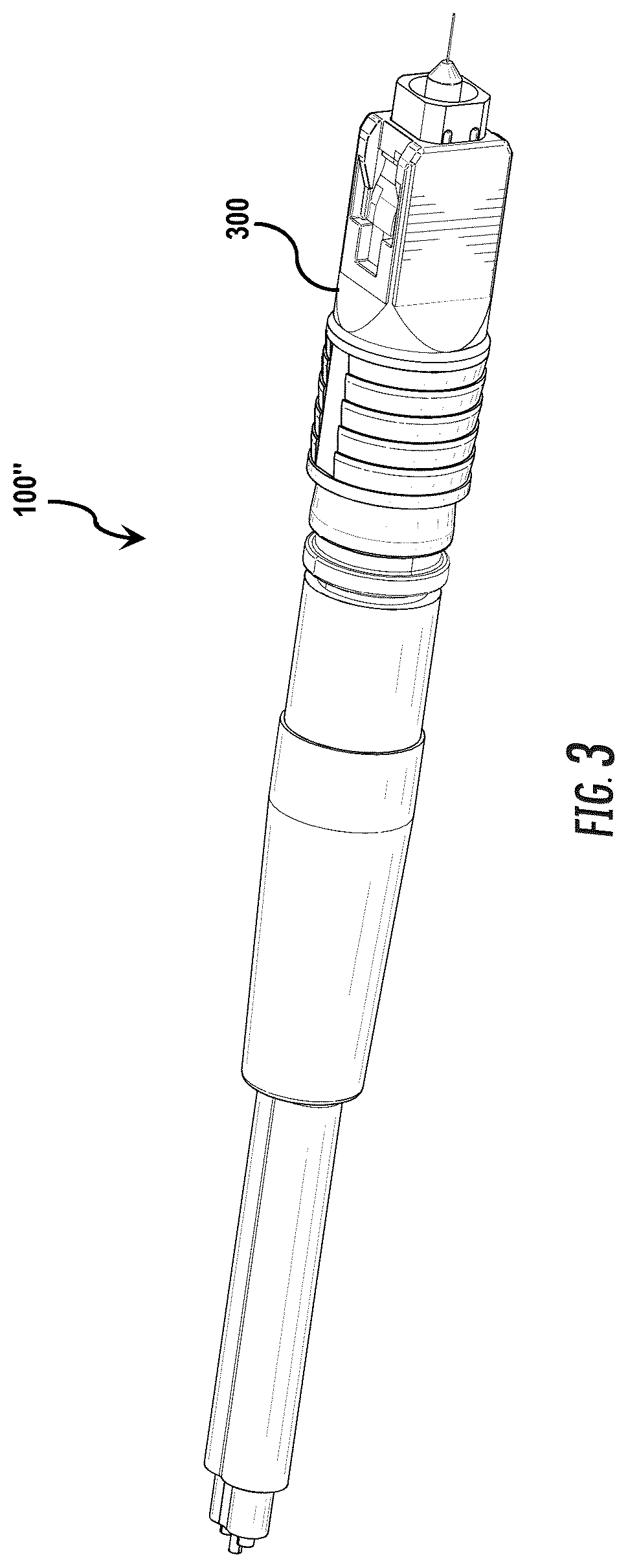 Patent US12174432 Figure 3 – Fiber optic connectors and connectorization employing adhesive admitting adapters