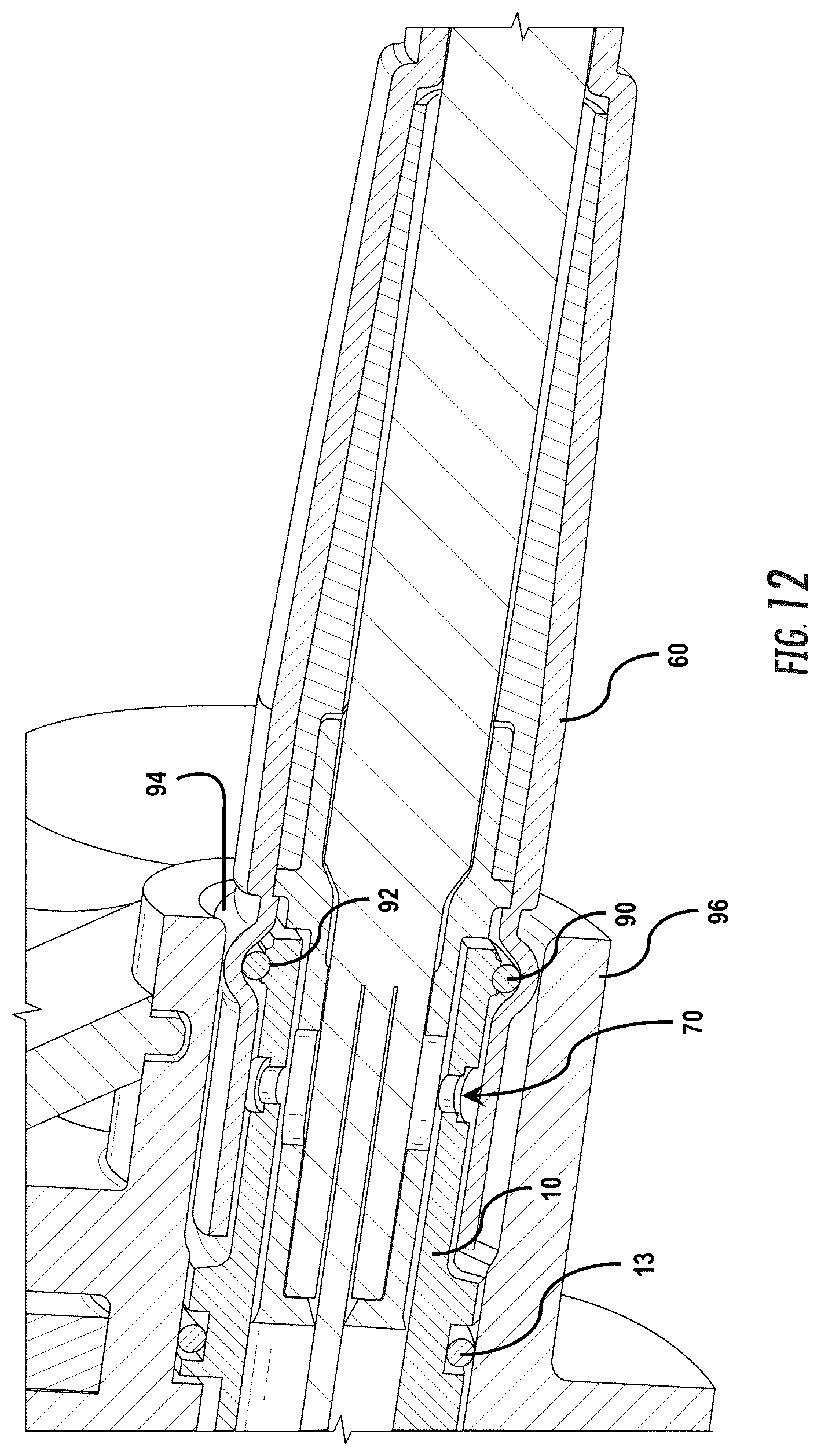 Patent US12174432 Figure 12 – Fiber optic connectors and connectorization employing adhesive admitting adapters