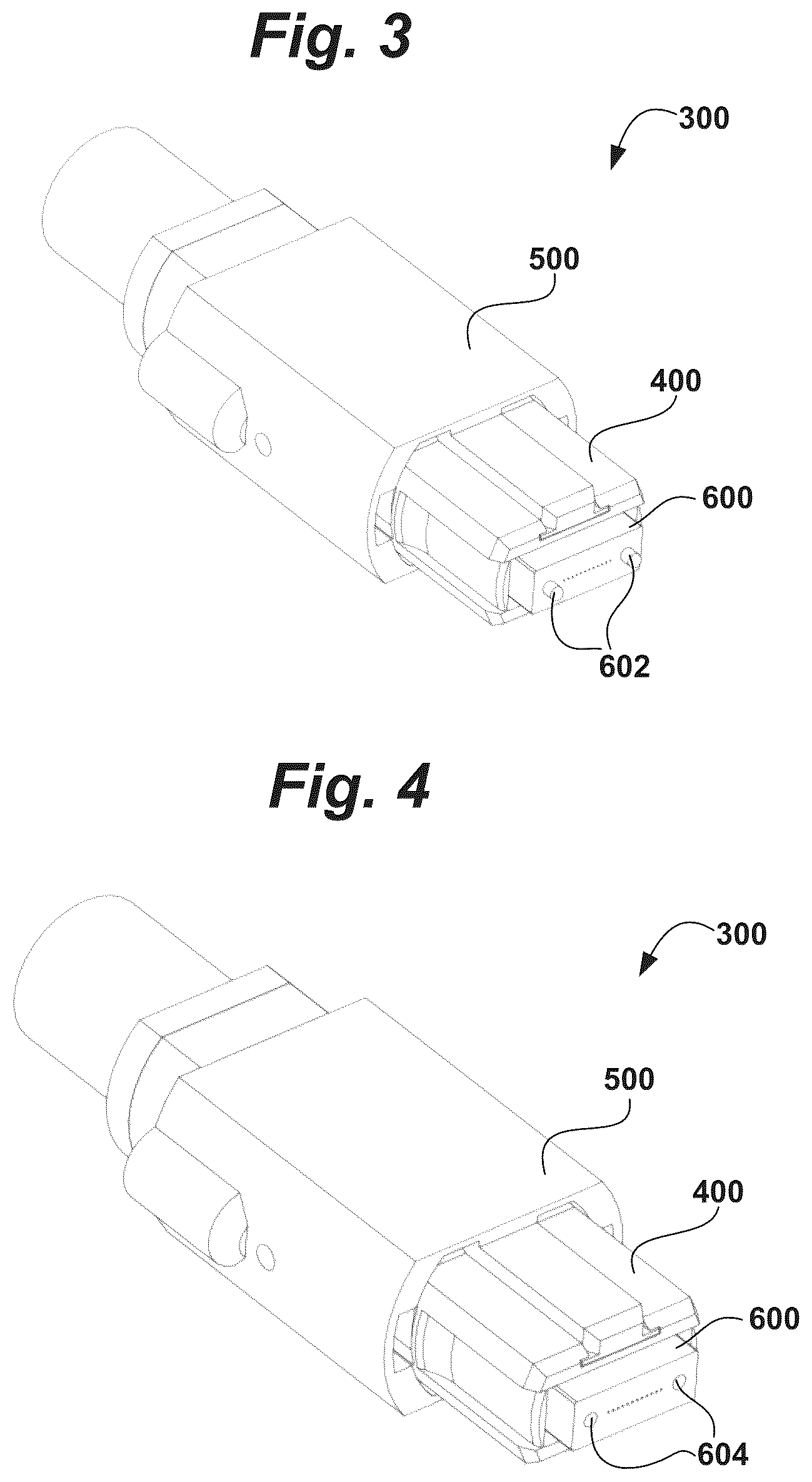 Patent US12174433 Figure 3 – Optical communications connectors
