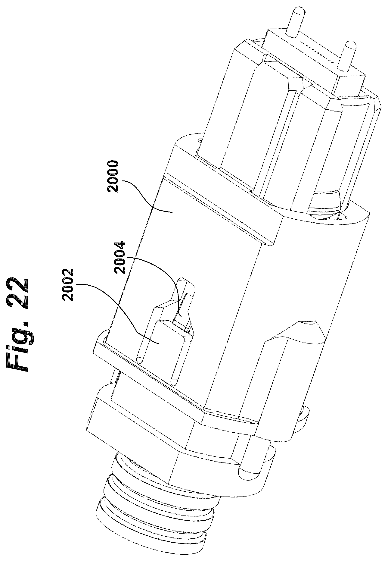 Patent US12174433 Figure 13 – Optical communications connectors