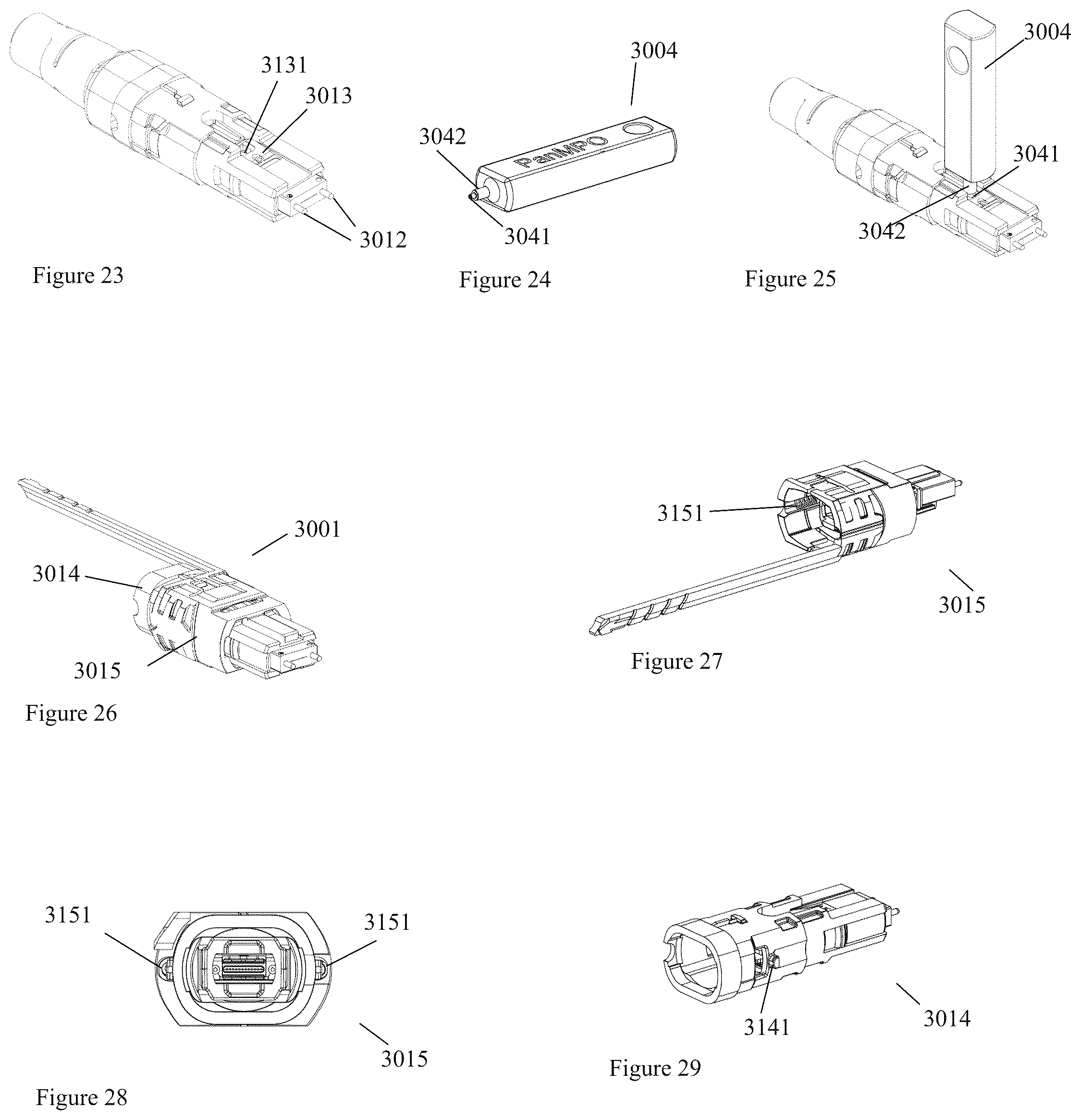Patent US12174433 Figure 14 – Optical communications connectors