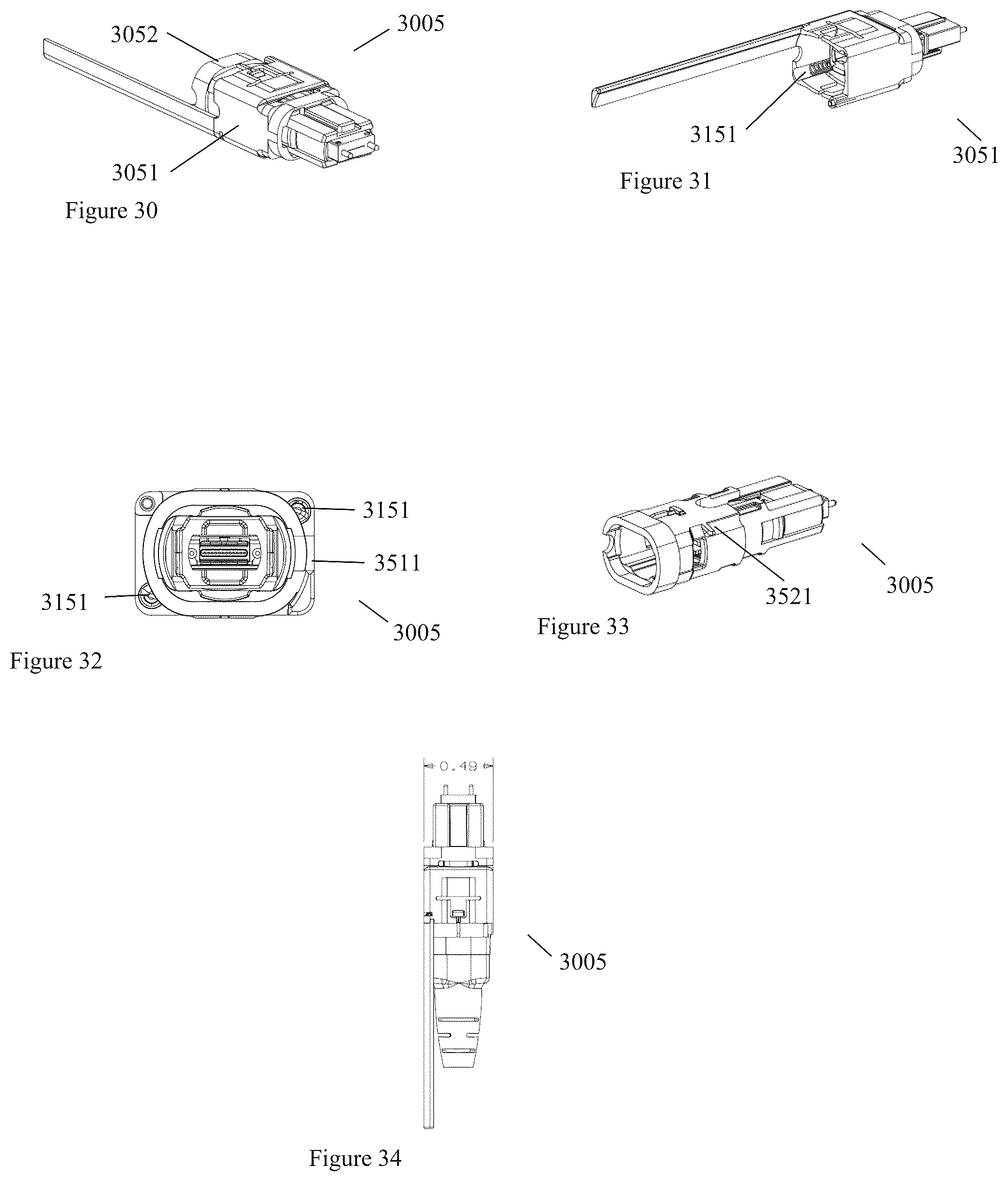 Patent US12174433 Figure 15 – Optical communications connectors