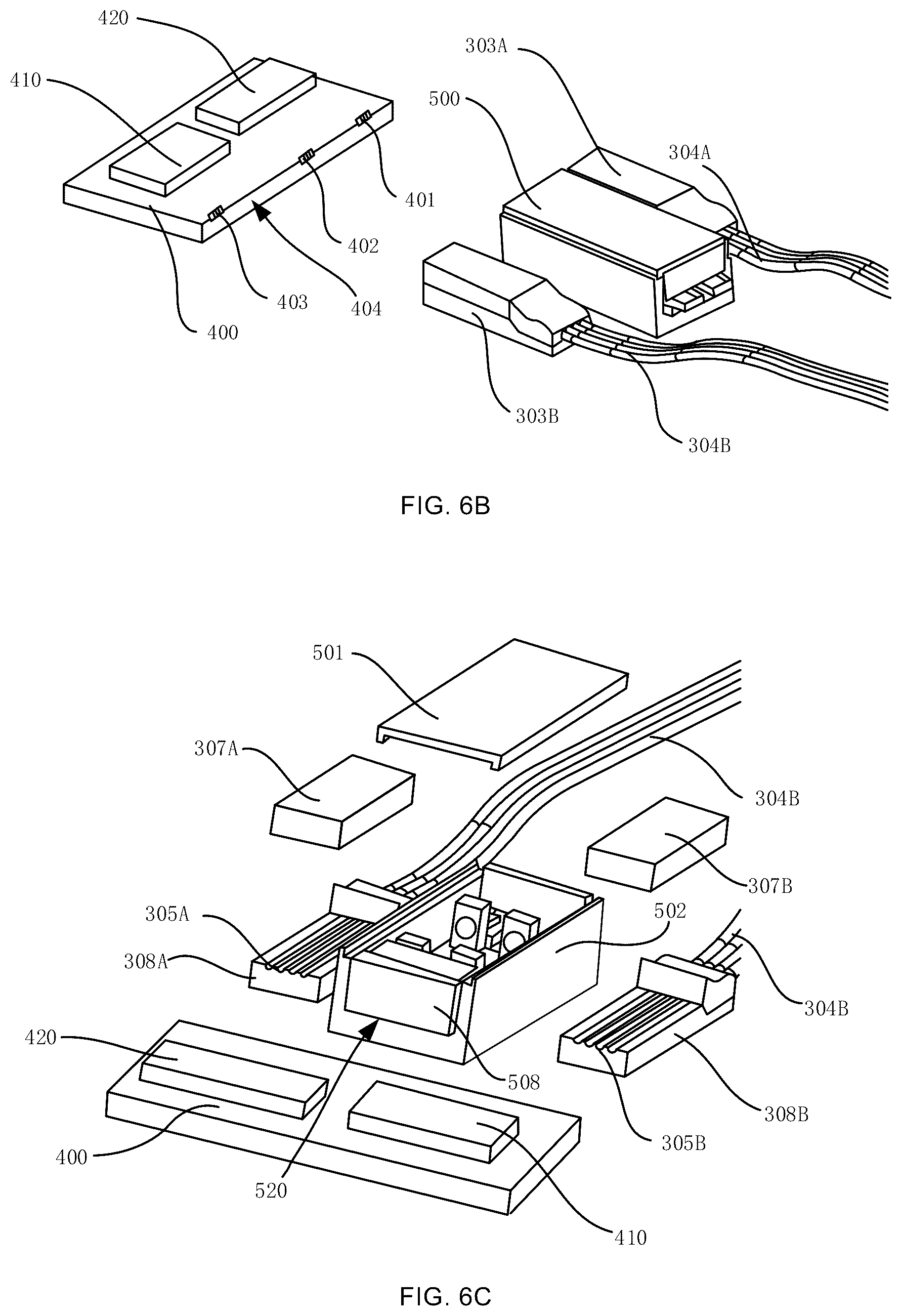 Patent US12174437 Figure 6 – Optical module with slotted laser assembly box