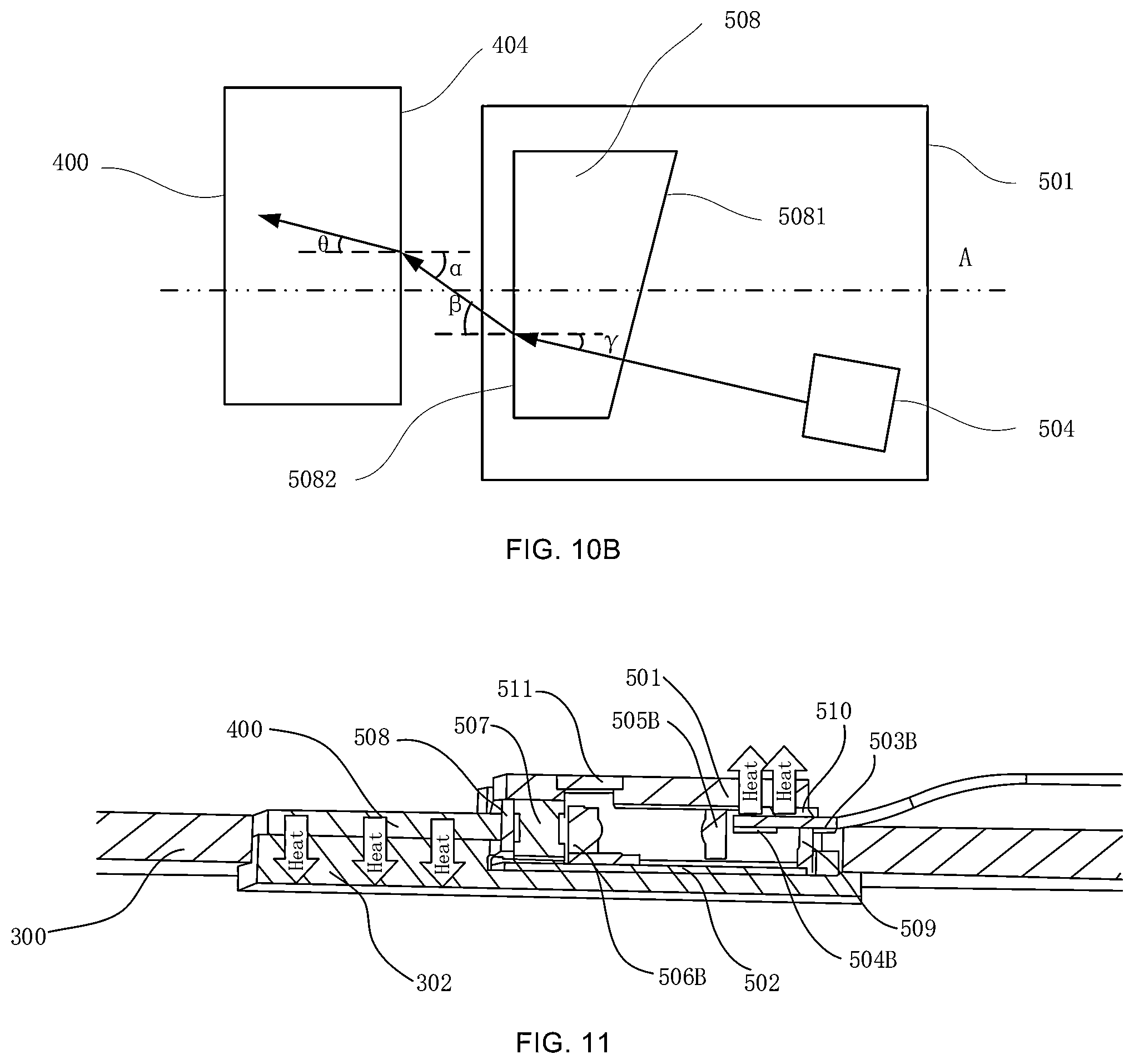 Patent US12174437 Figure 11 – Optical module with slotted laser assembly box