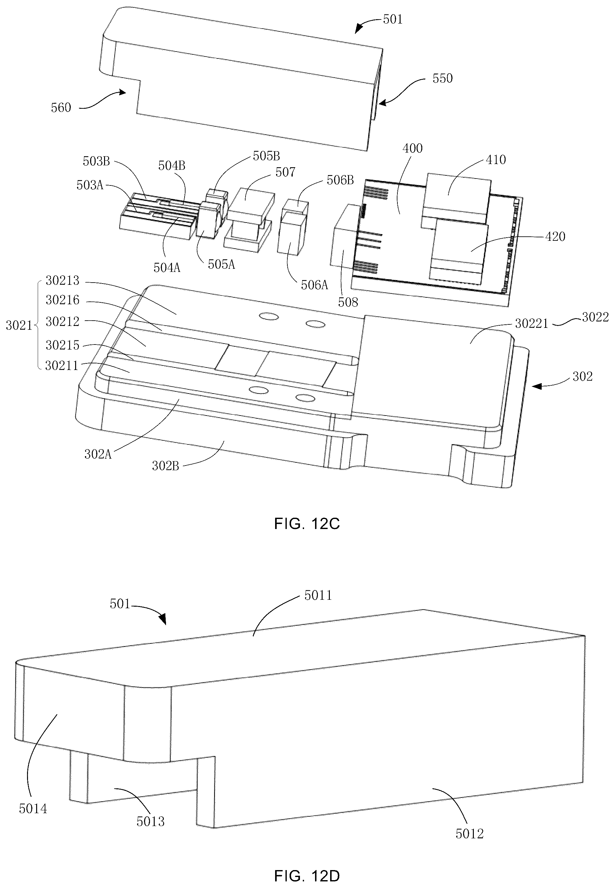Patent US12174437 Figure 13 – Optical module with slotted laser assembly box