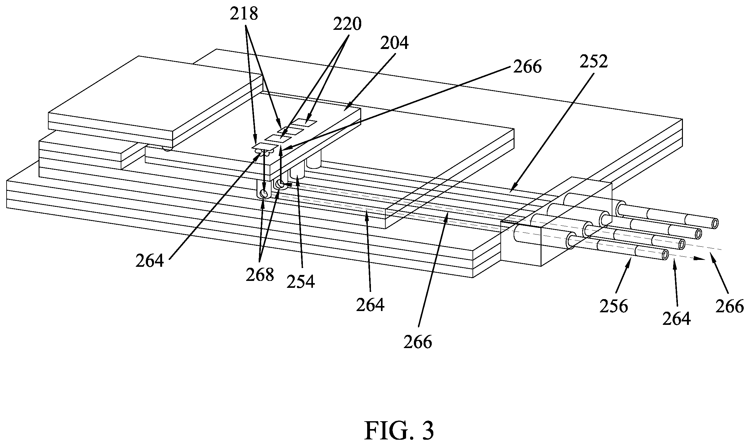 Patent US12174440 Figure 6 – Photonics package integration