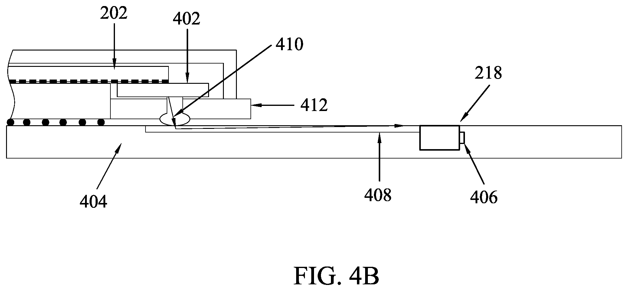 Patent US12174440 Figure 8 – Photonics package integration