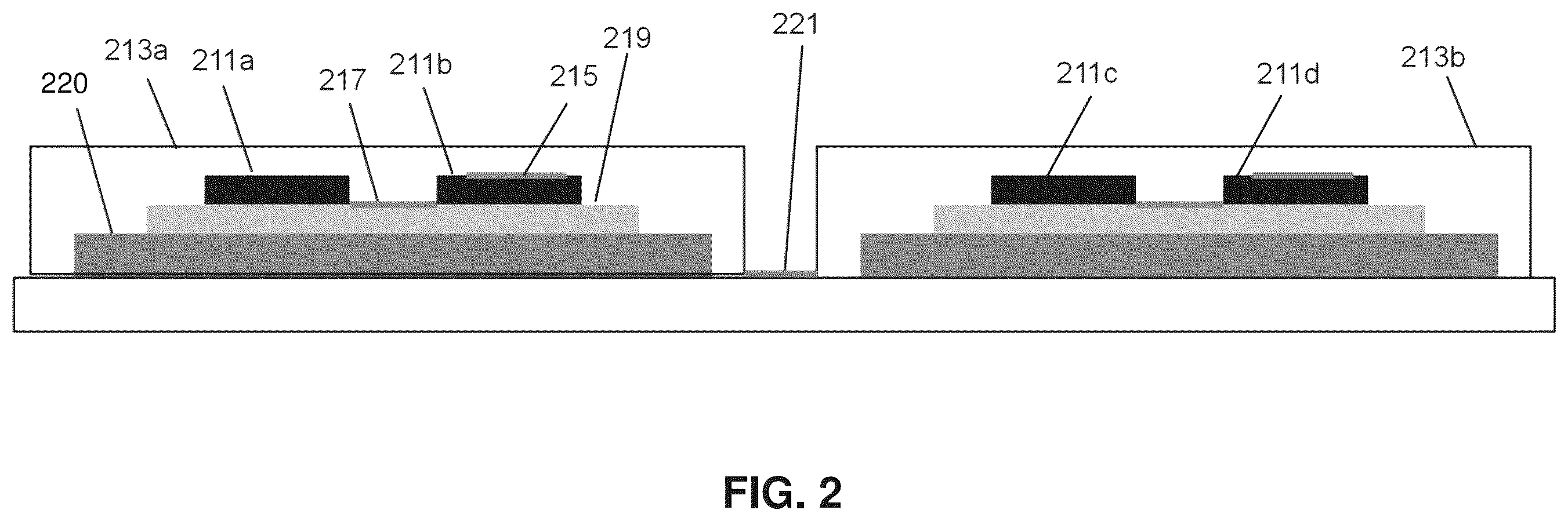 Patent US12174441 Figure 2 – Integration of OE devices with ICS