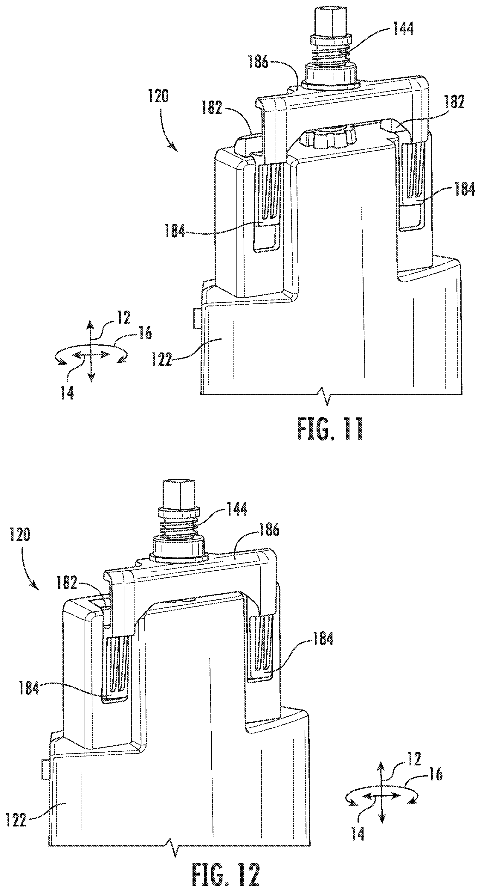 Patent US12174442 Figure 11 – Butt closures and bases therefor