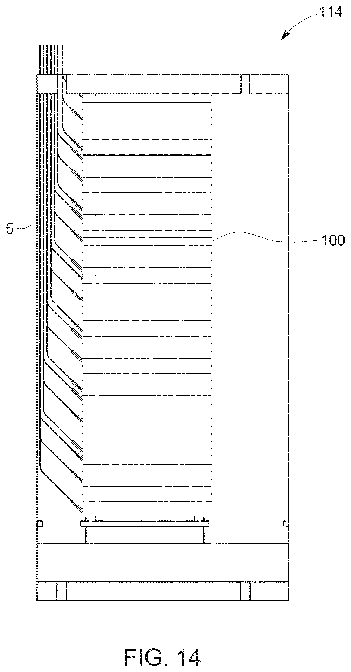 Patent US12174443 Figure 11 – Cable termination units for optical fiber distribution elements