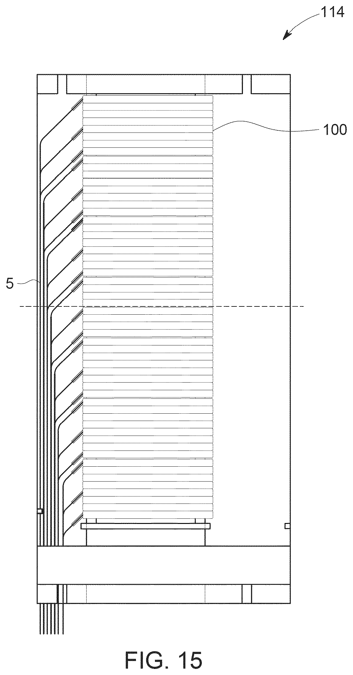 Patent US12174443 Figure 12 – Cable termination units for optical fiber distribution elements