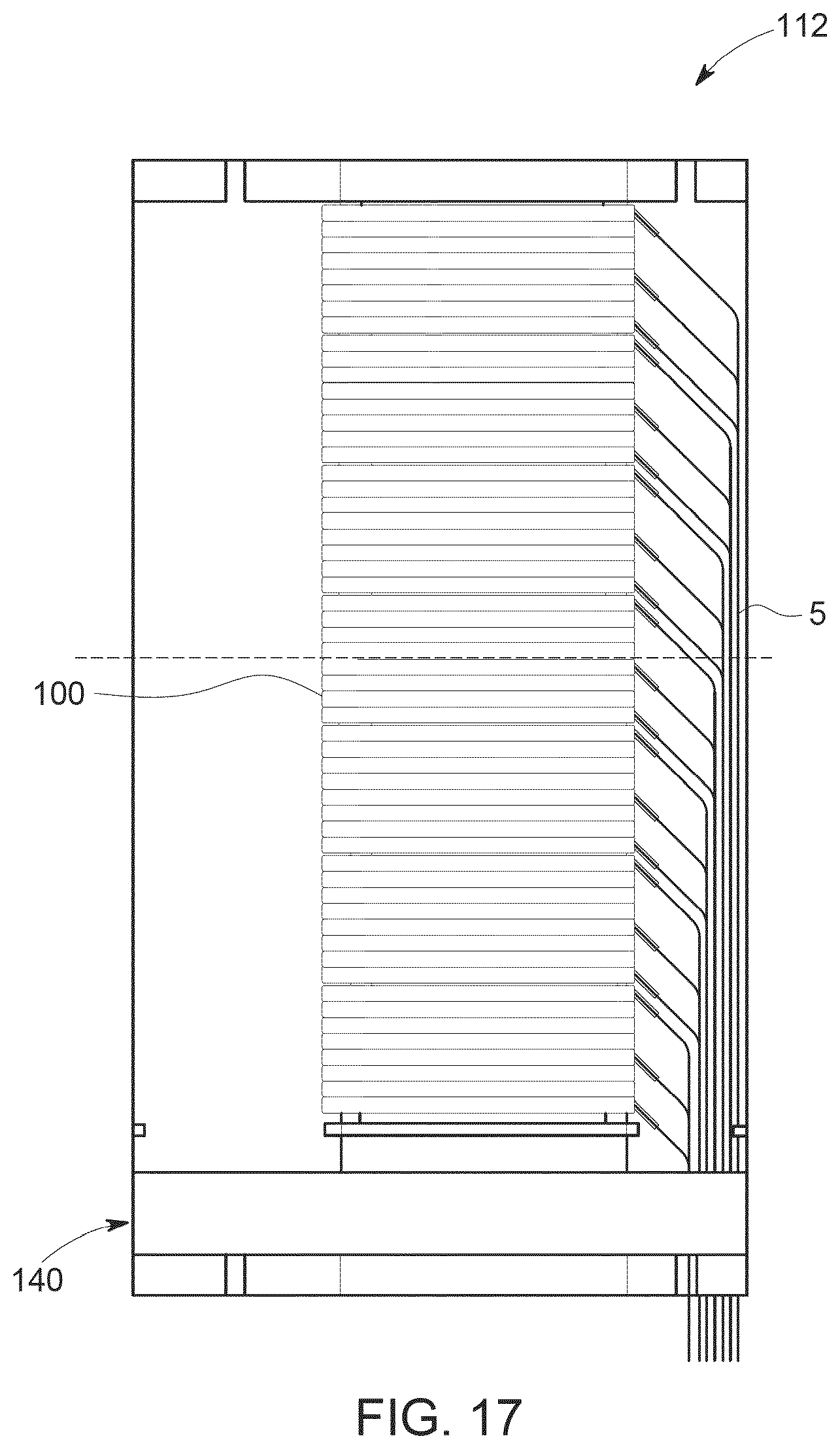 Patent US12174443 Figure 14 – Cable termination units for optical fiber distribution elements