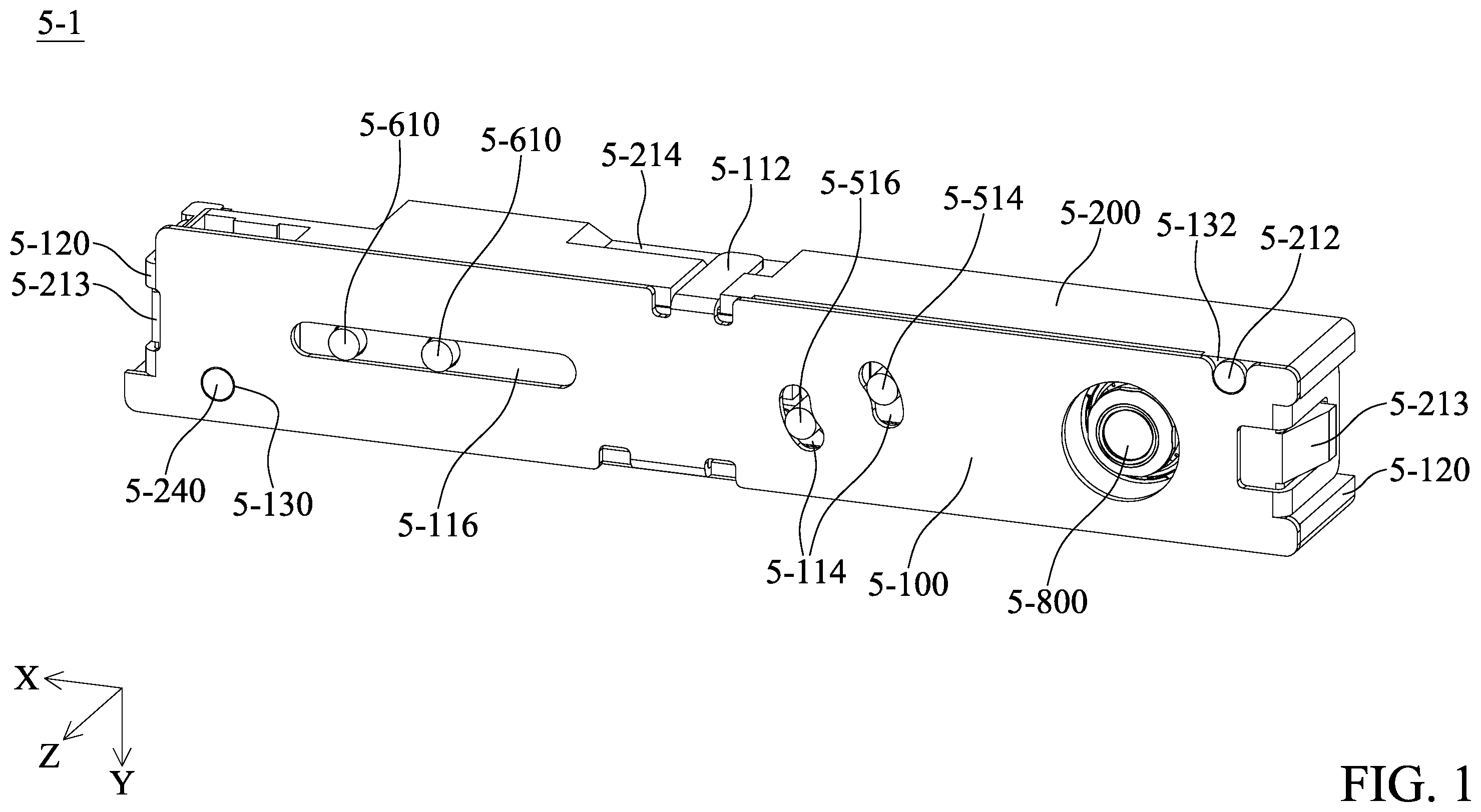 Patent US12174444 Figure 1 – Optical element driving mechanism