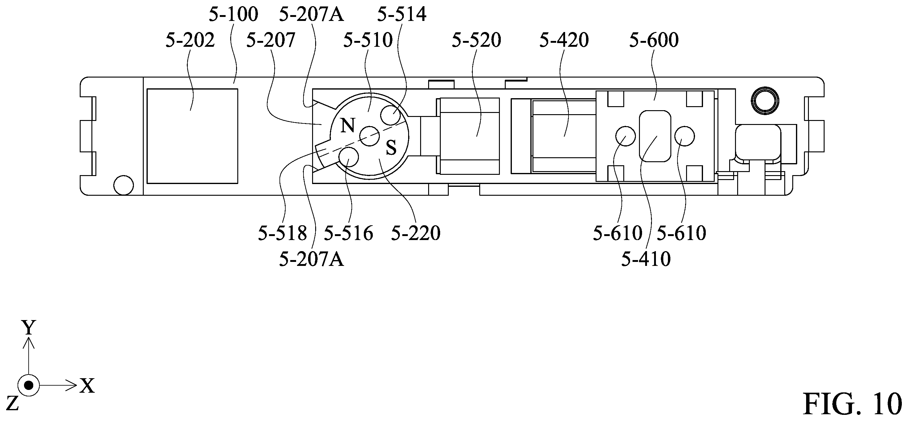 Patent US12174444 Figure 10 – Optical element driving mechanism