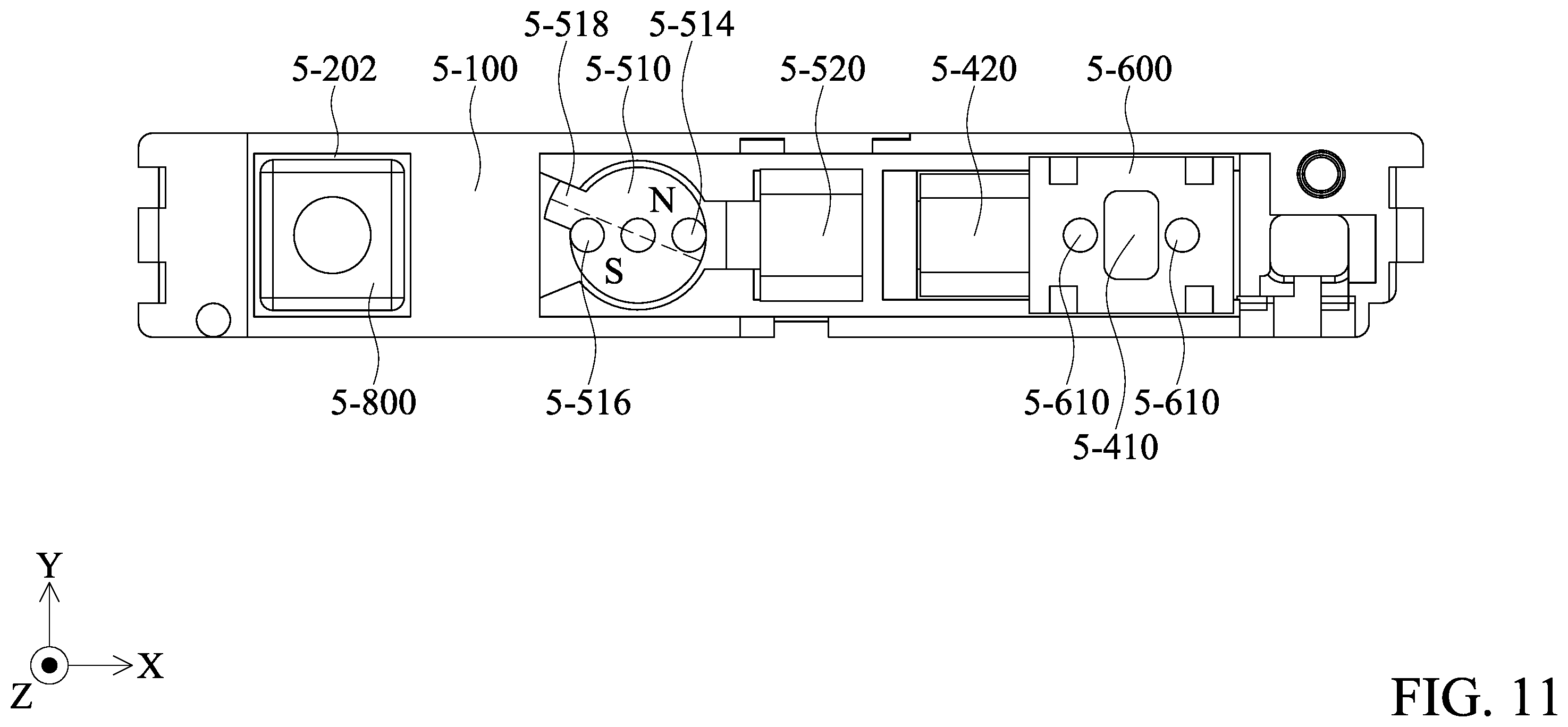Patent US12174444 Figure 11 – Optical element driving mechanism