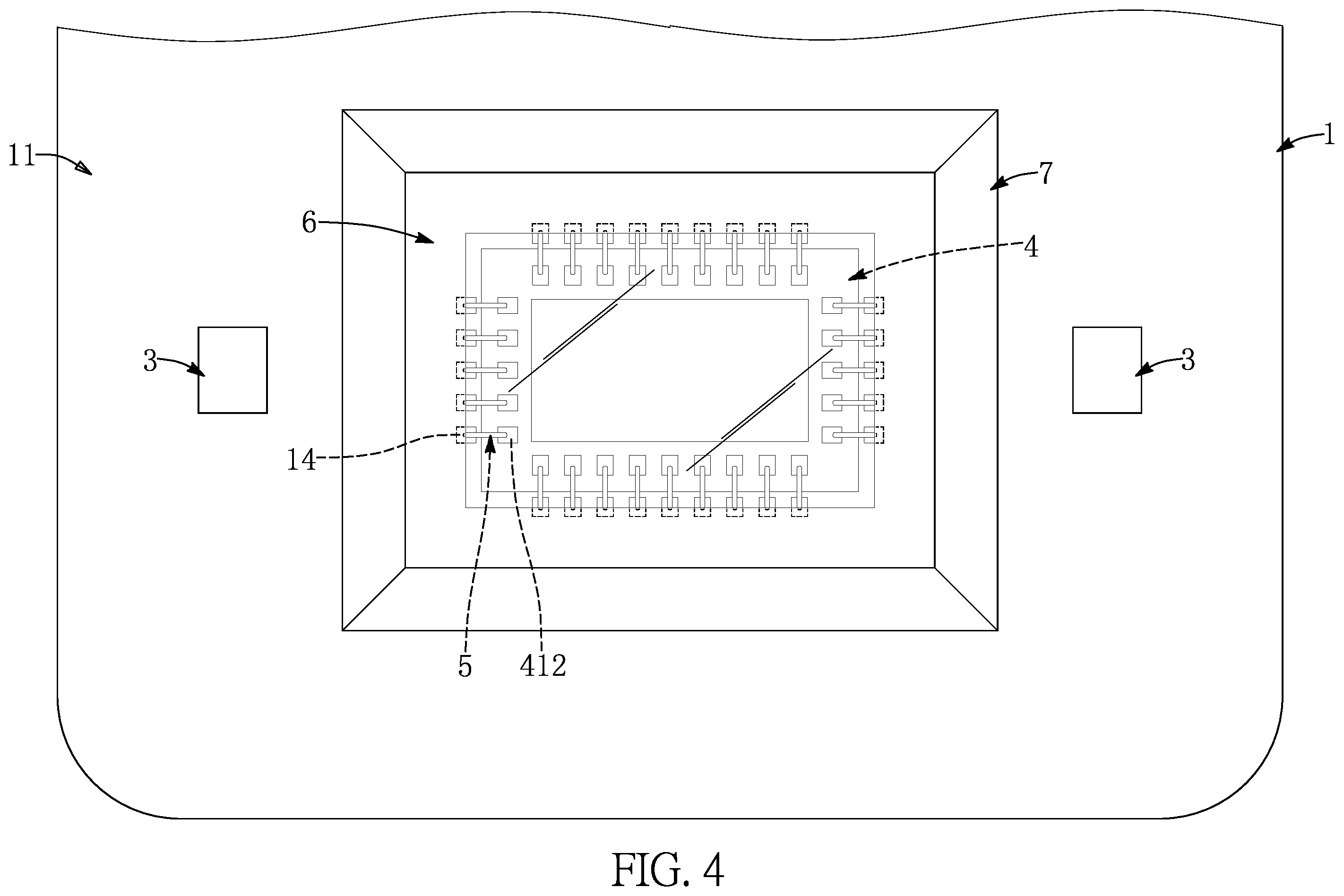 Patent US12174446 Figure 4 – Sensor lens assembly having non-soldering configuration
