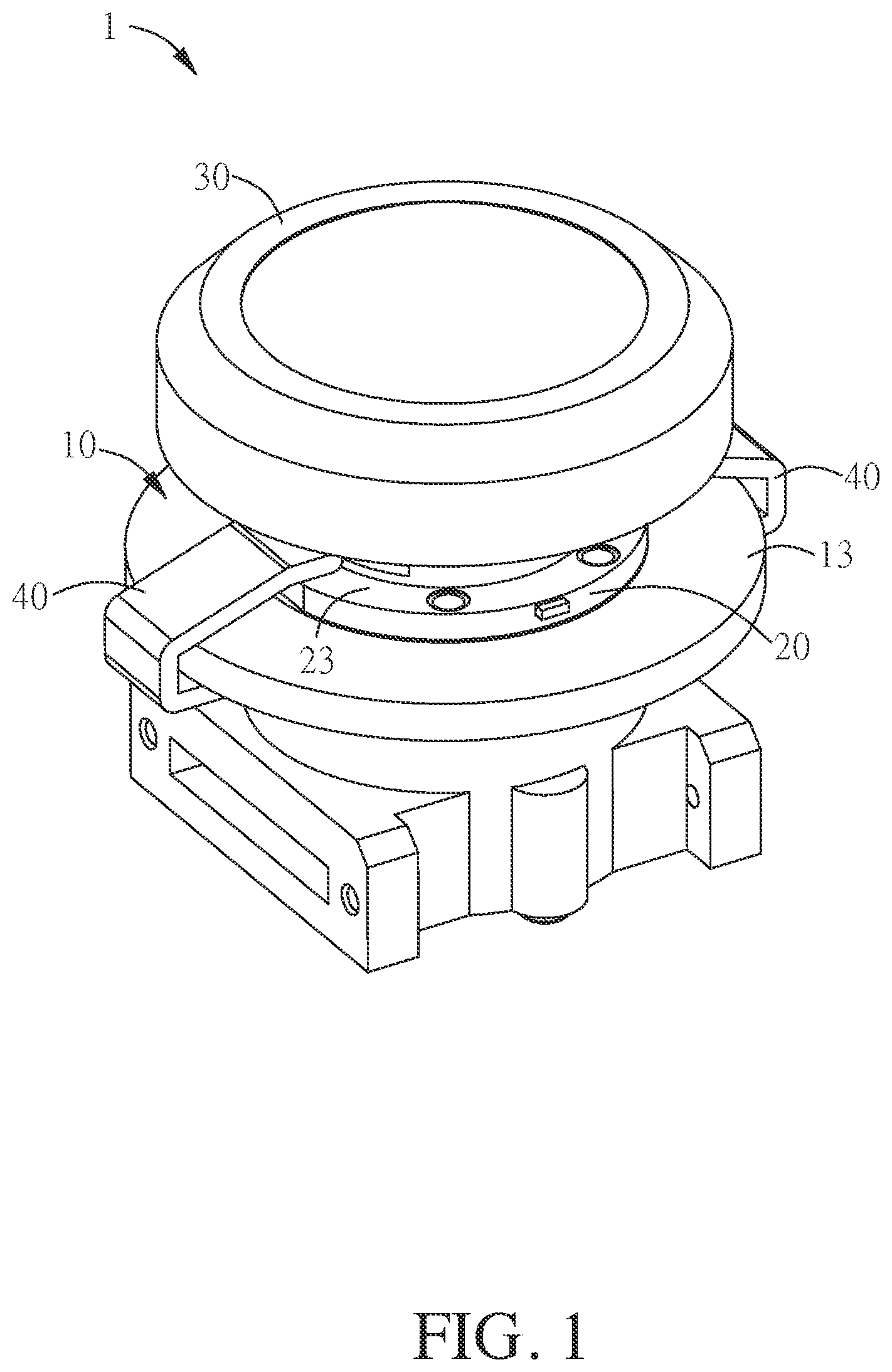 Patent US12174447 Figure 1 – Lens device