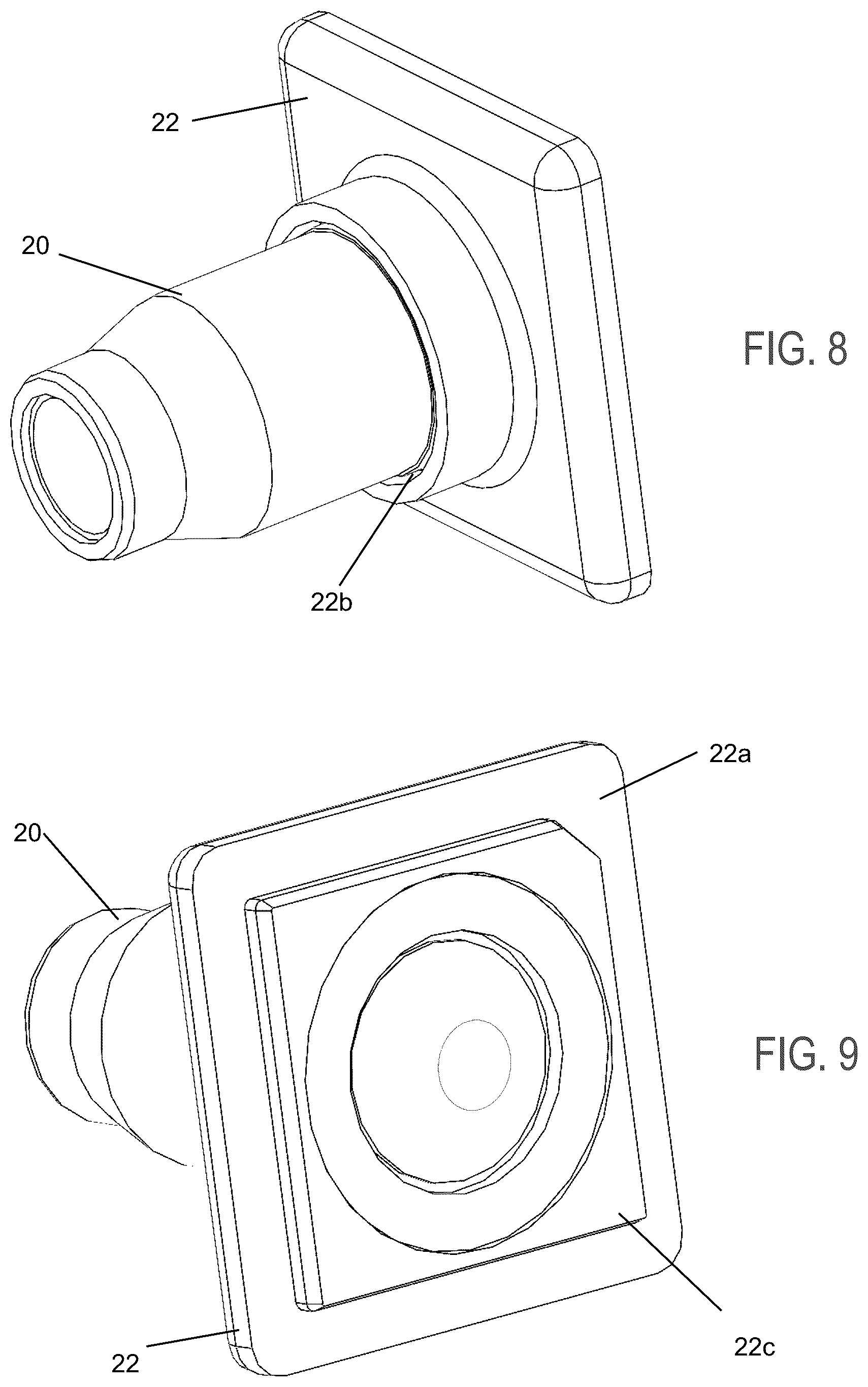 Patent US12174448 Figure 5 – Vehicular camera assembly process using welding to secure lens relative to camera image plane