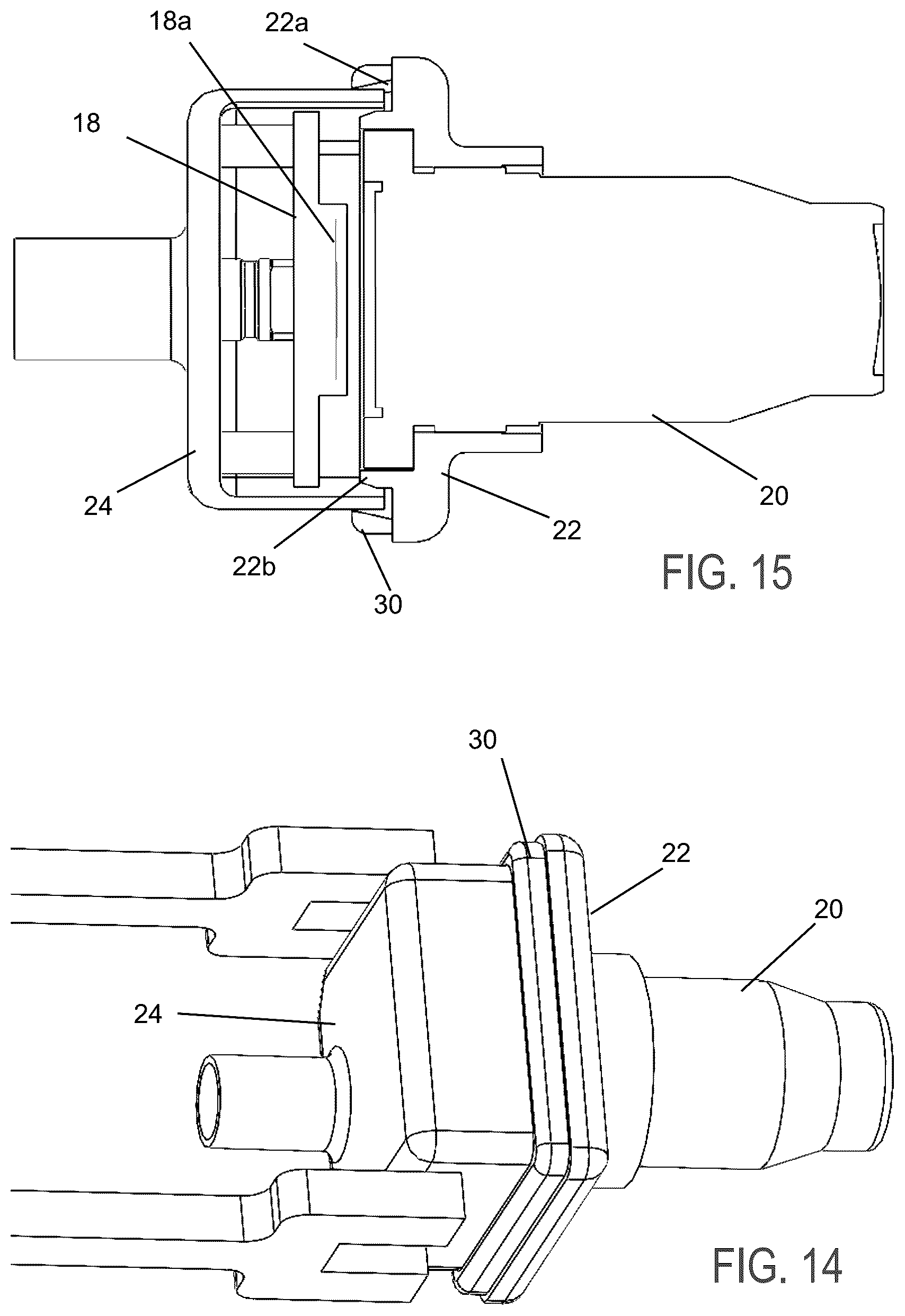 Patent US12174448 Figure 8 – Vehicular camera assembly process using welding to secure lens relative to camera image plane