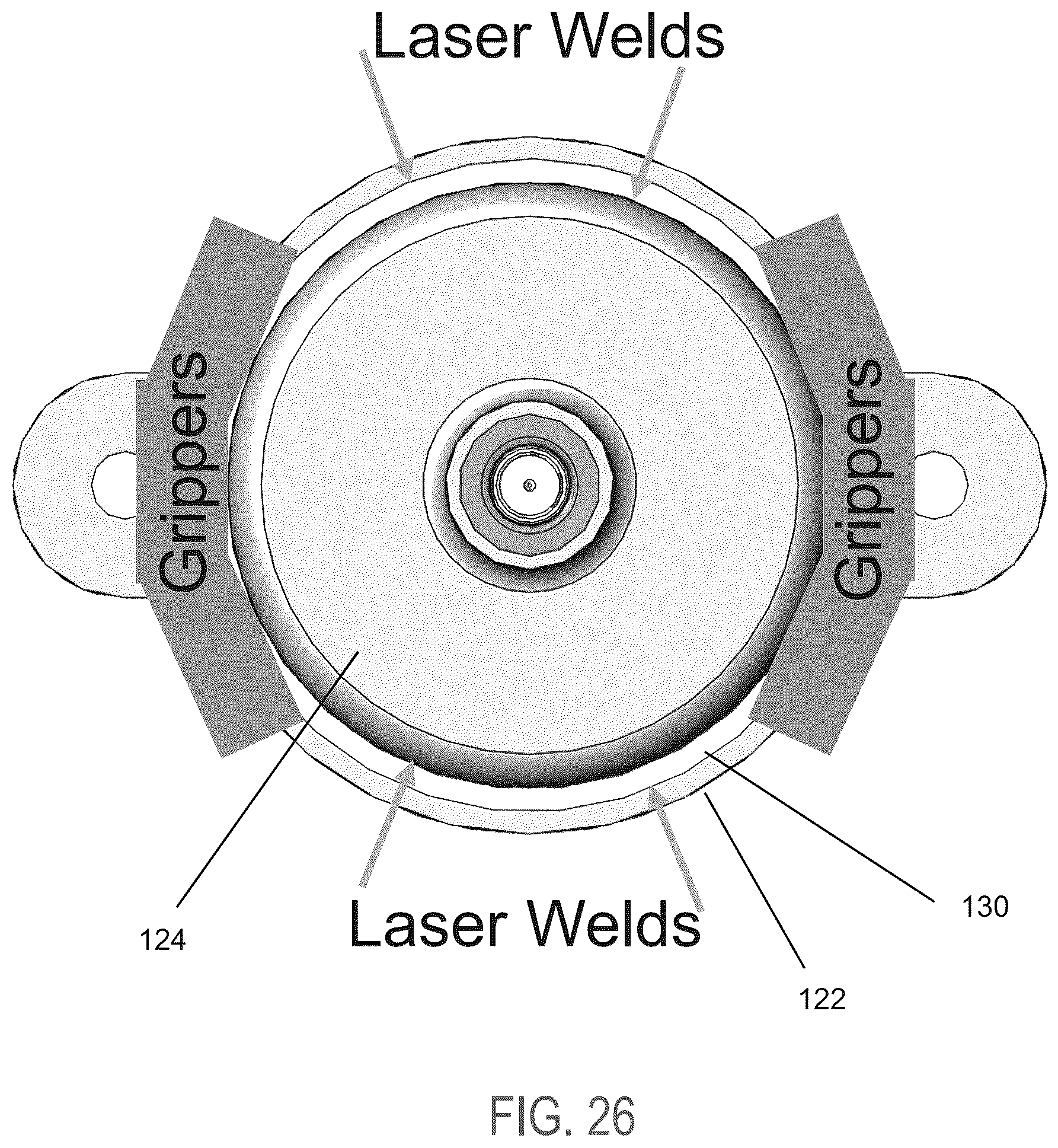 Patent US12174448 Figure 15 – Vehicular camera assembly process using welding to secure lens relative to camera image plane