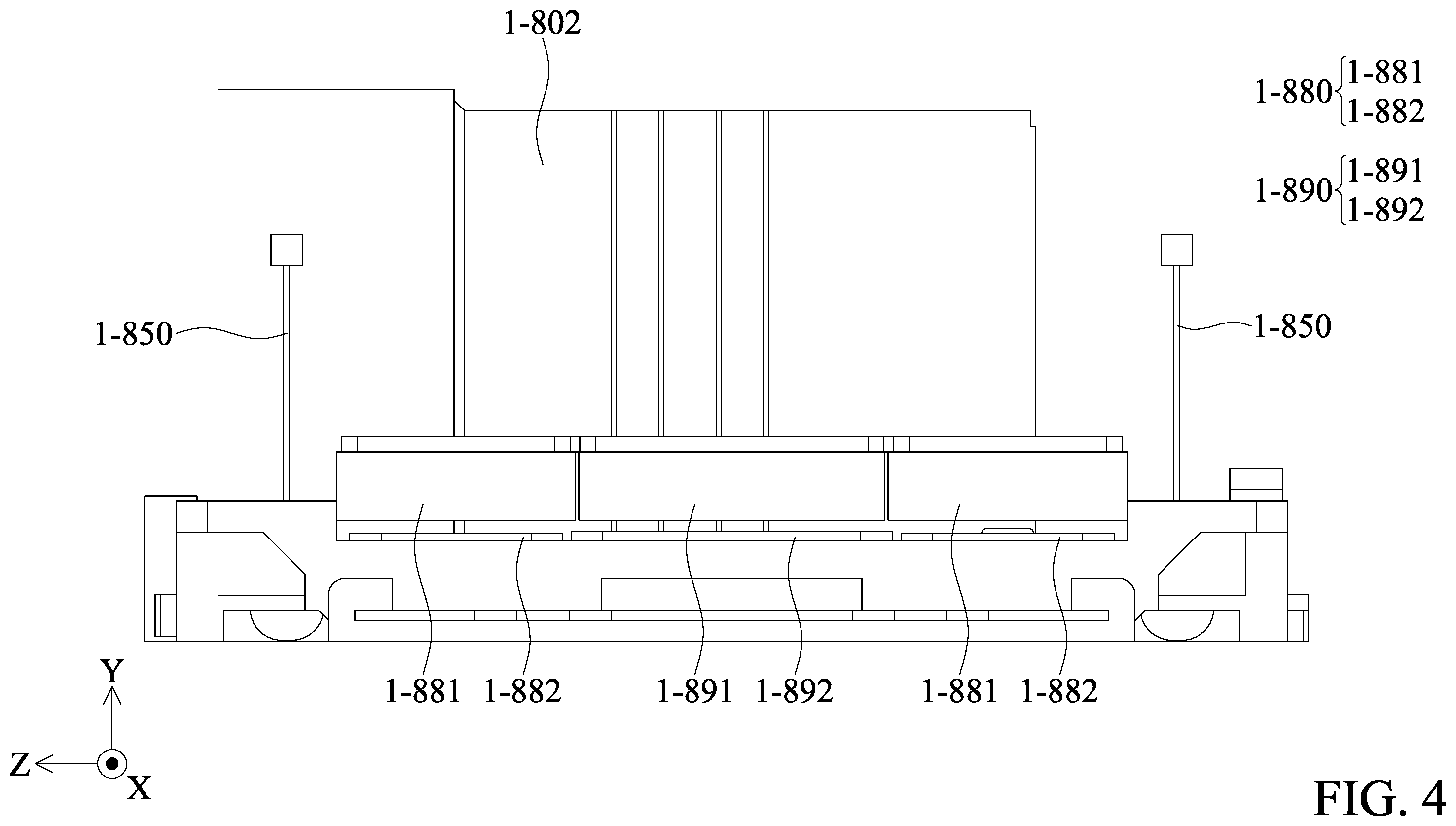 Patent US12174449 Figure 4 – Optical member driving mechanism