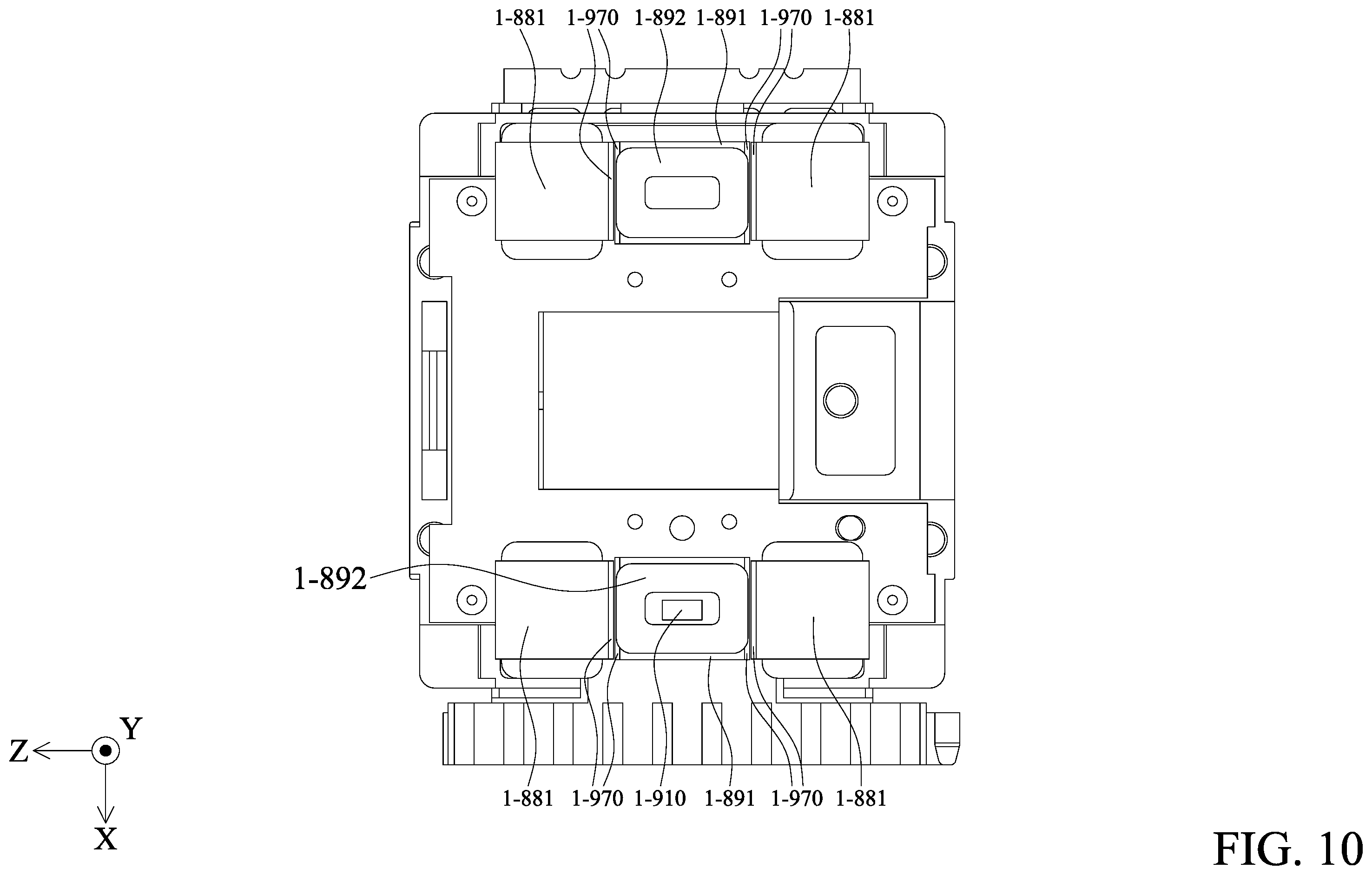 Patent US12174449 Figure 9 – Optical member driving mechanism