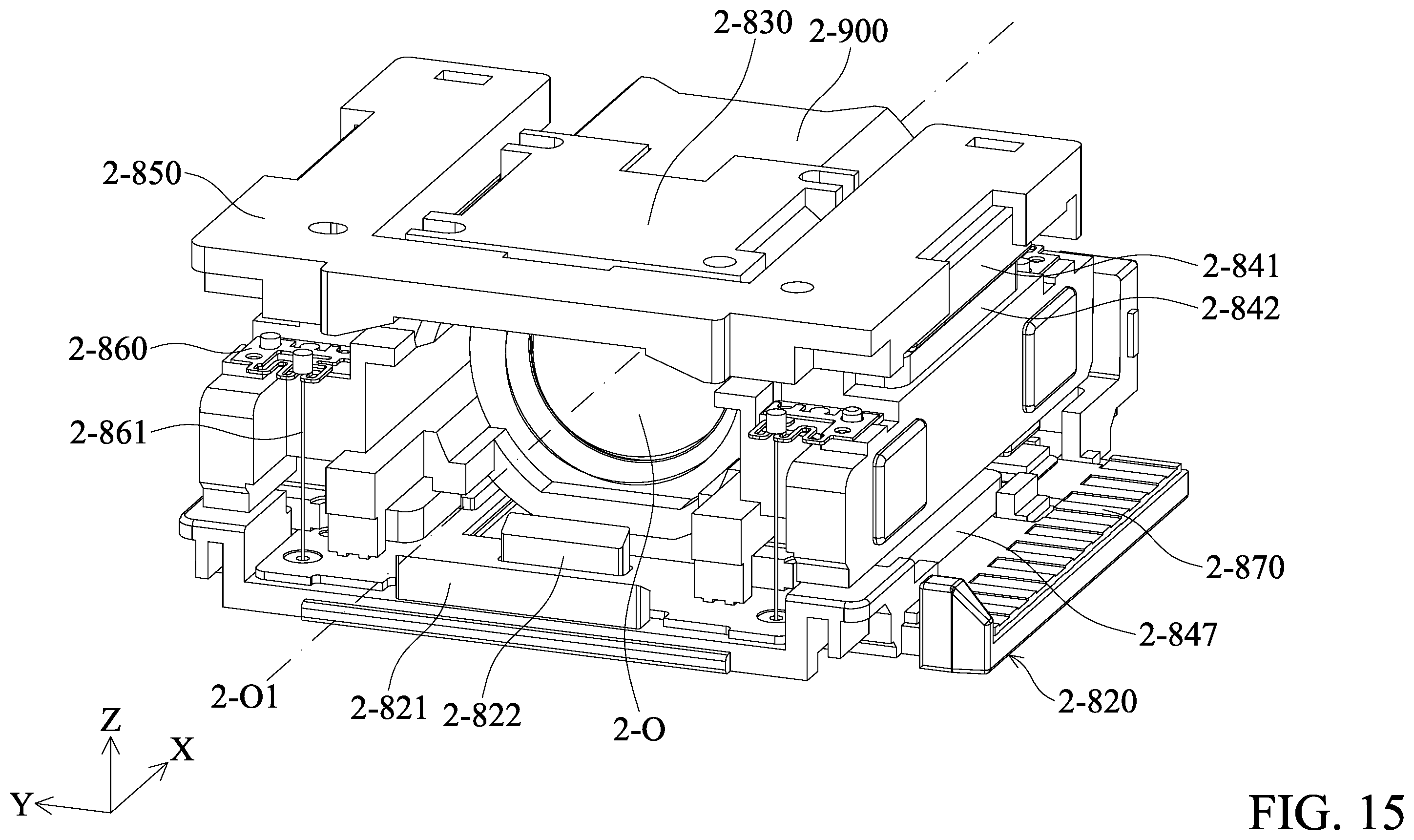Patent US12174449 Figure 14 – Optical member driving mechanism