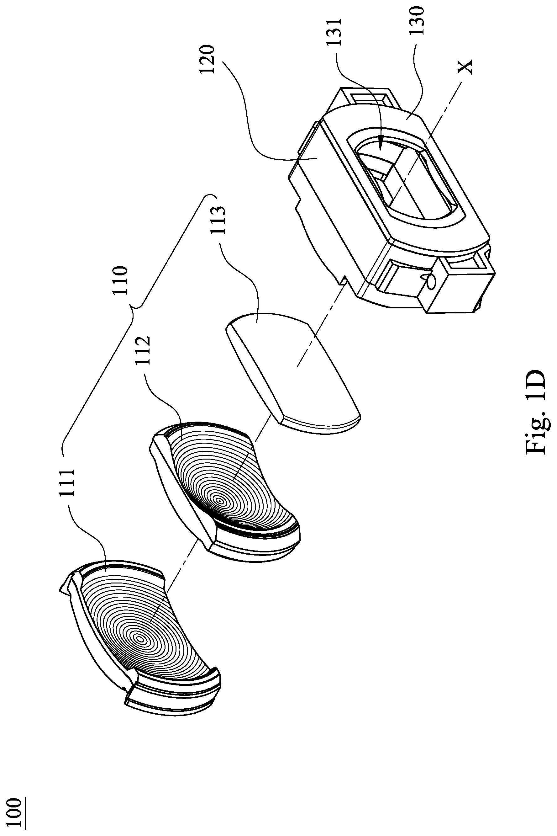 Patent US12174451 Figure 4 – Imaging lens assembly module, camera module and electronic device