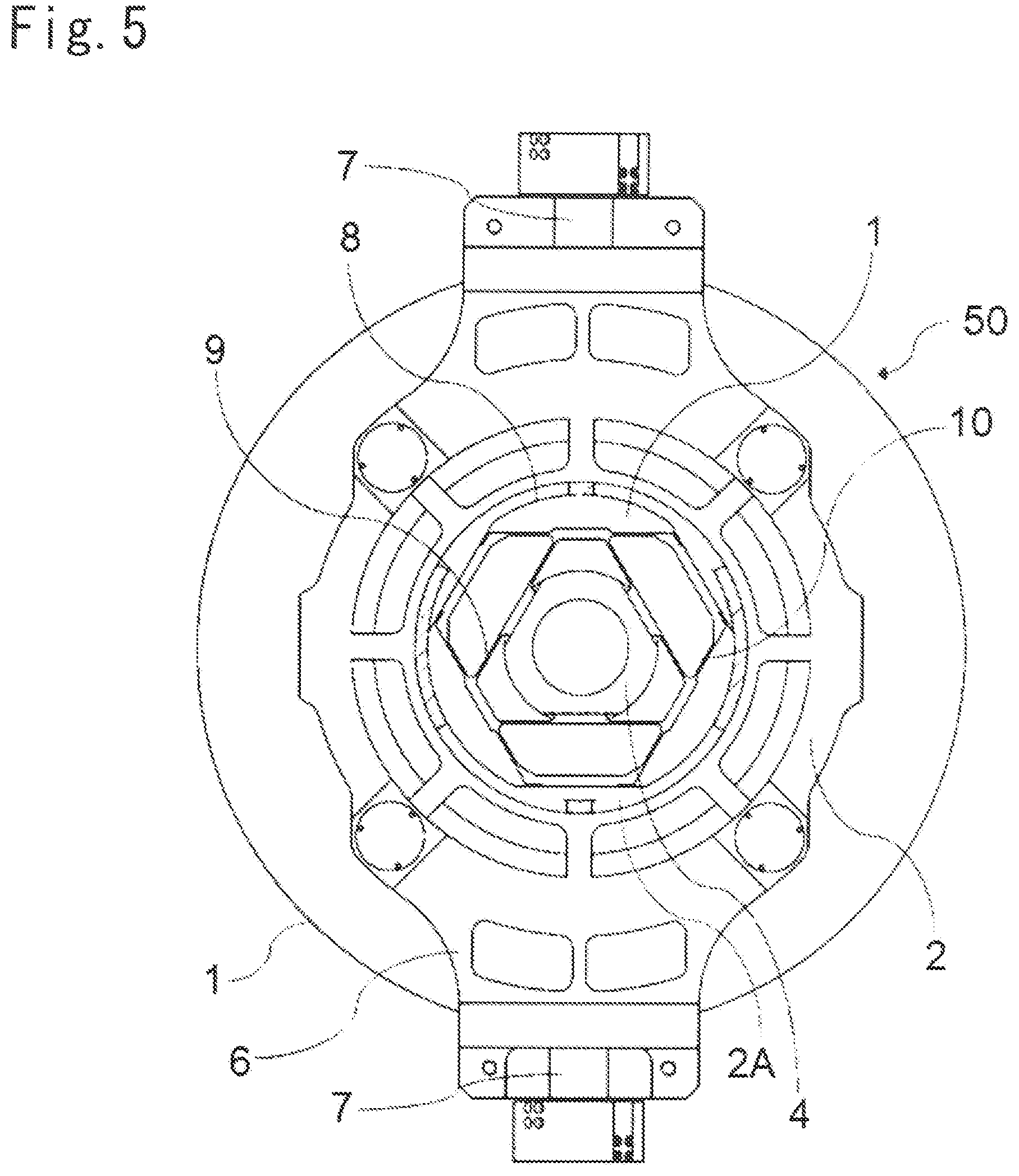 Patent US12174452 Figure 4 – Mirror support mechanism and optical device