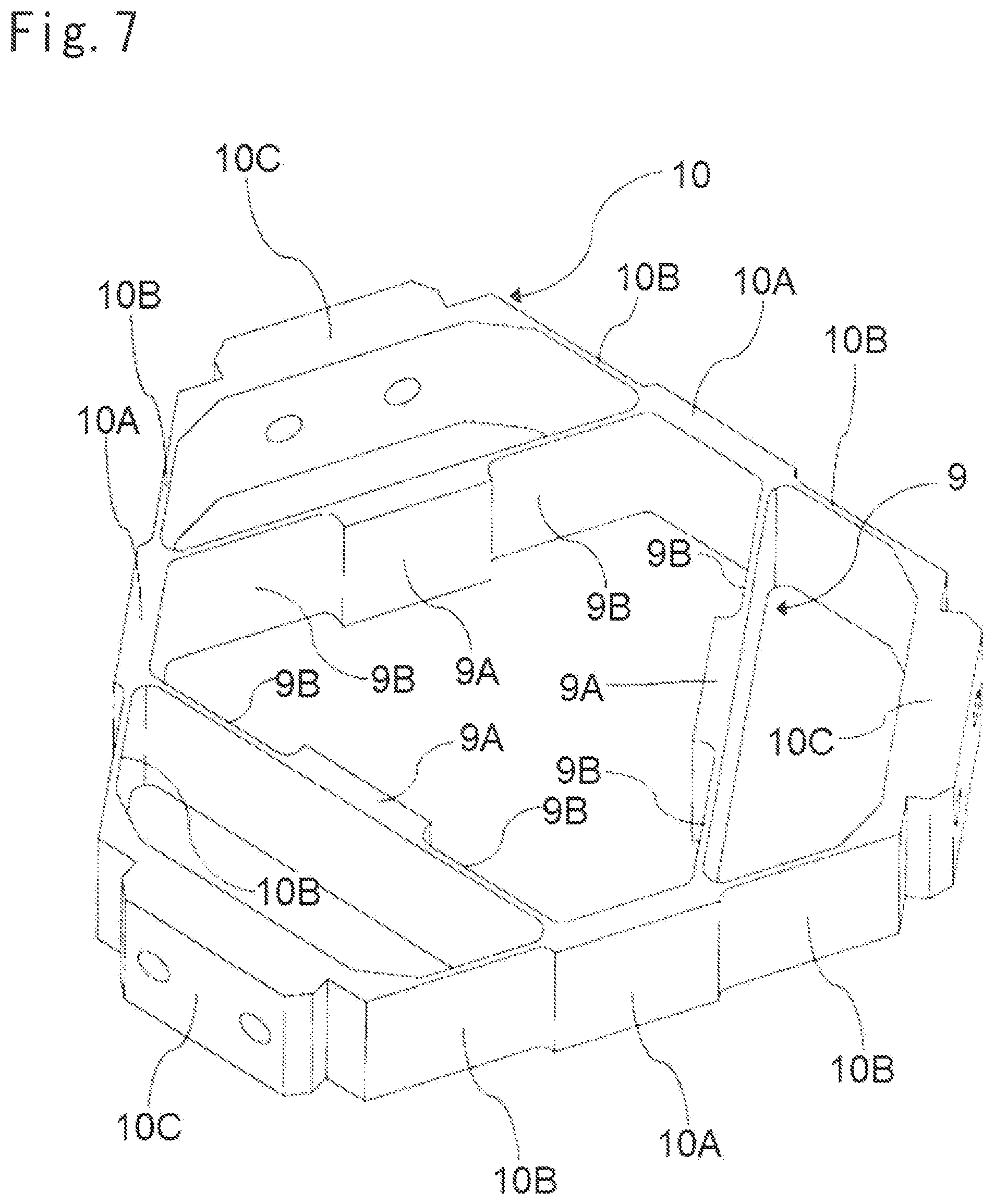 Patent US12174452 Figure 6 – Mirror support mechanism and optical device