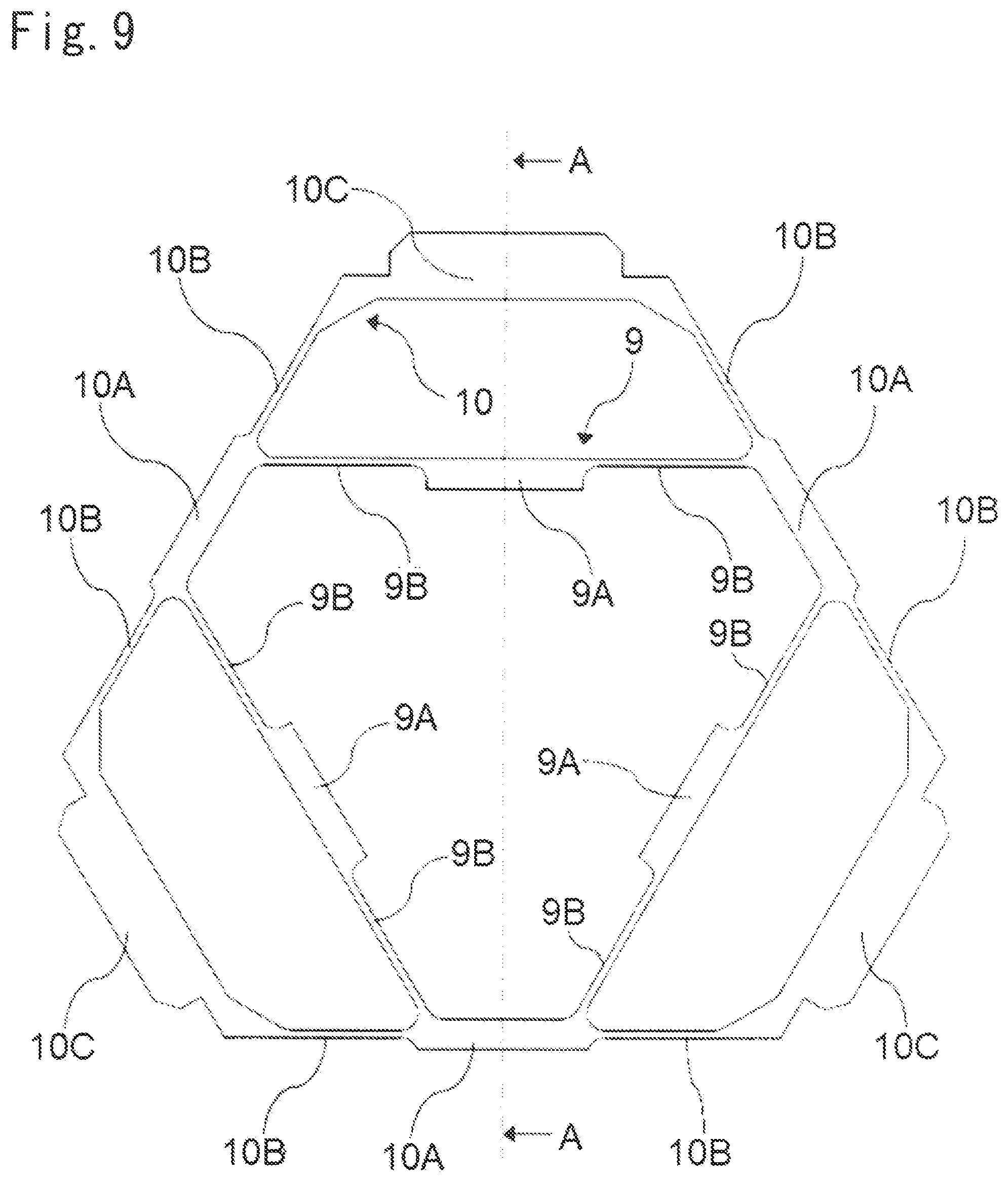 Patent US12174452 Figure 8 – Mirror support mechanism and optical device