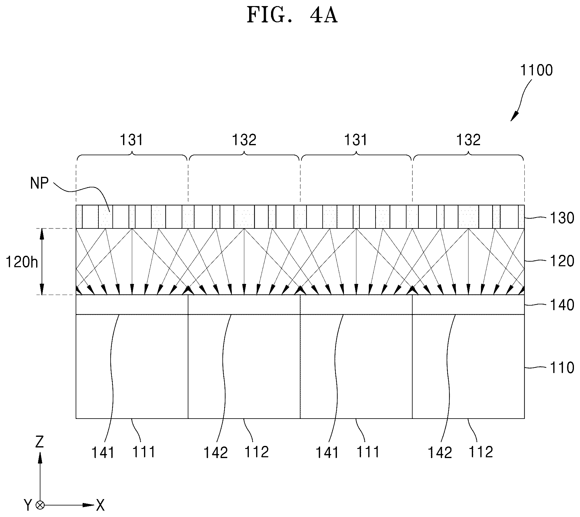 Patent US12174453 Figure 5 – Image sensor and electronic apparatus including the image sensor