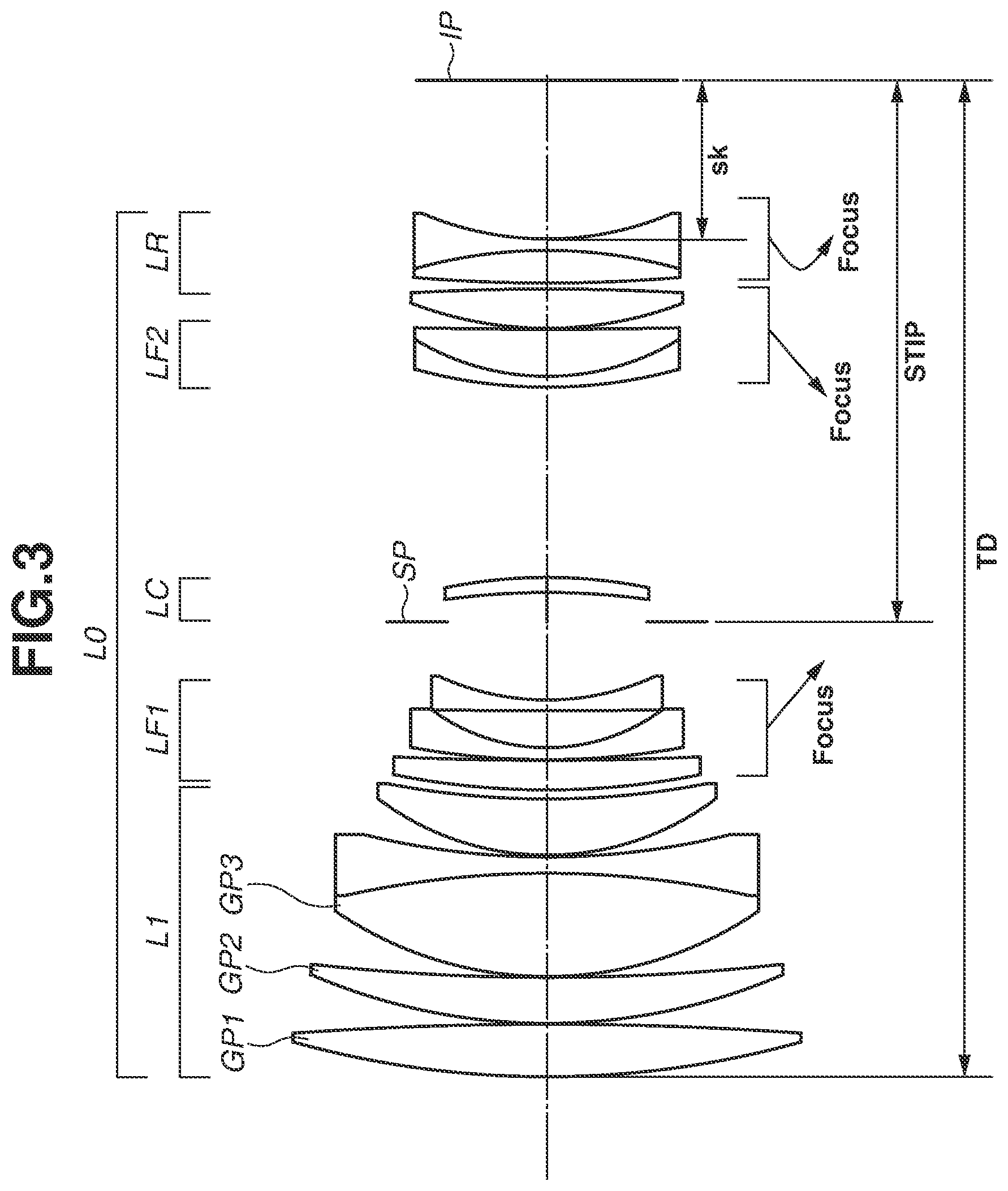 Patent US12174454 Figure 3 – Optical system and image capturing apparatus including the same