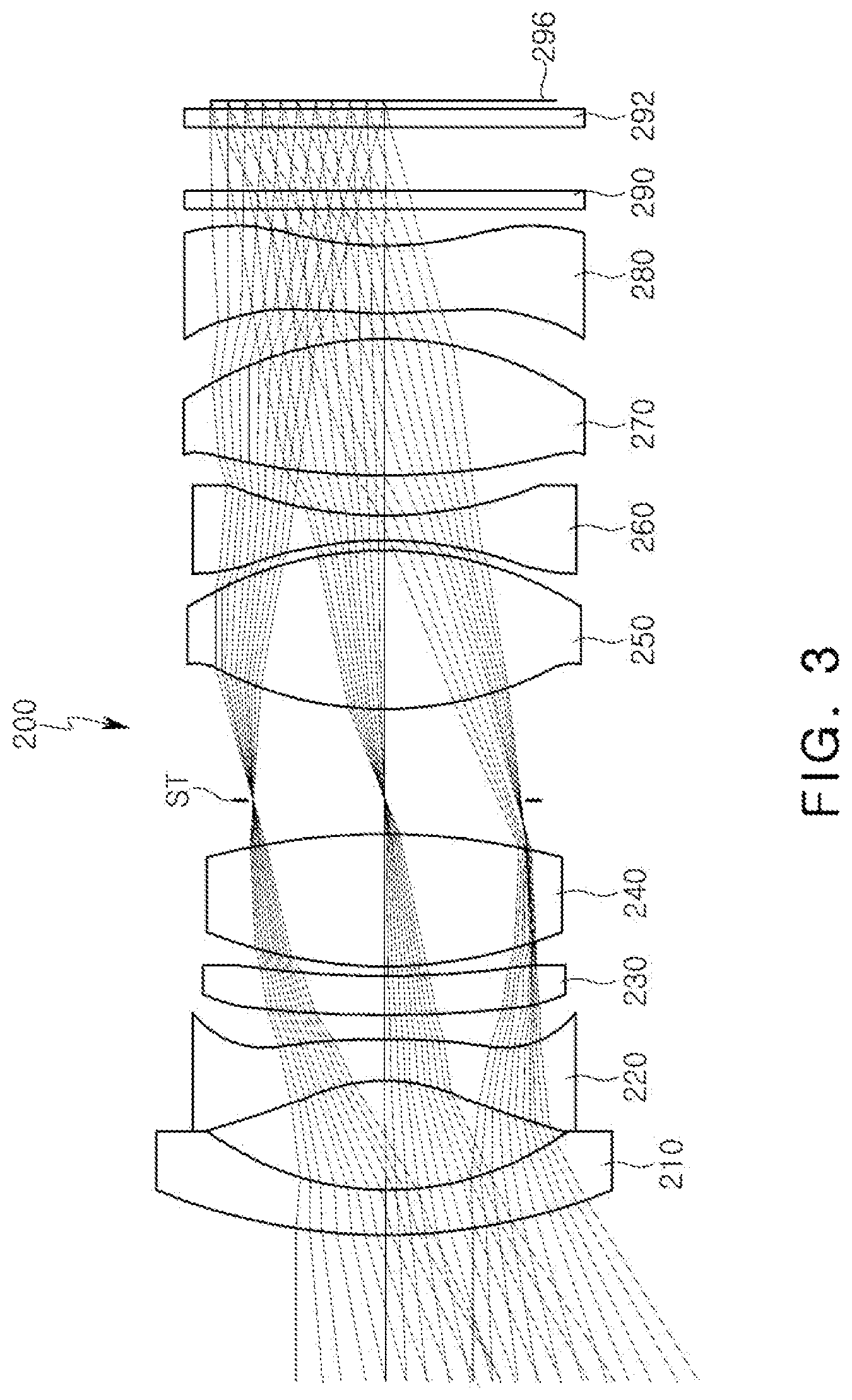 Patent US12174457 Figure 3 – Image capturing lens system