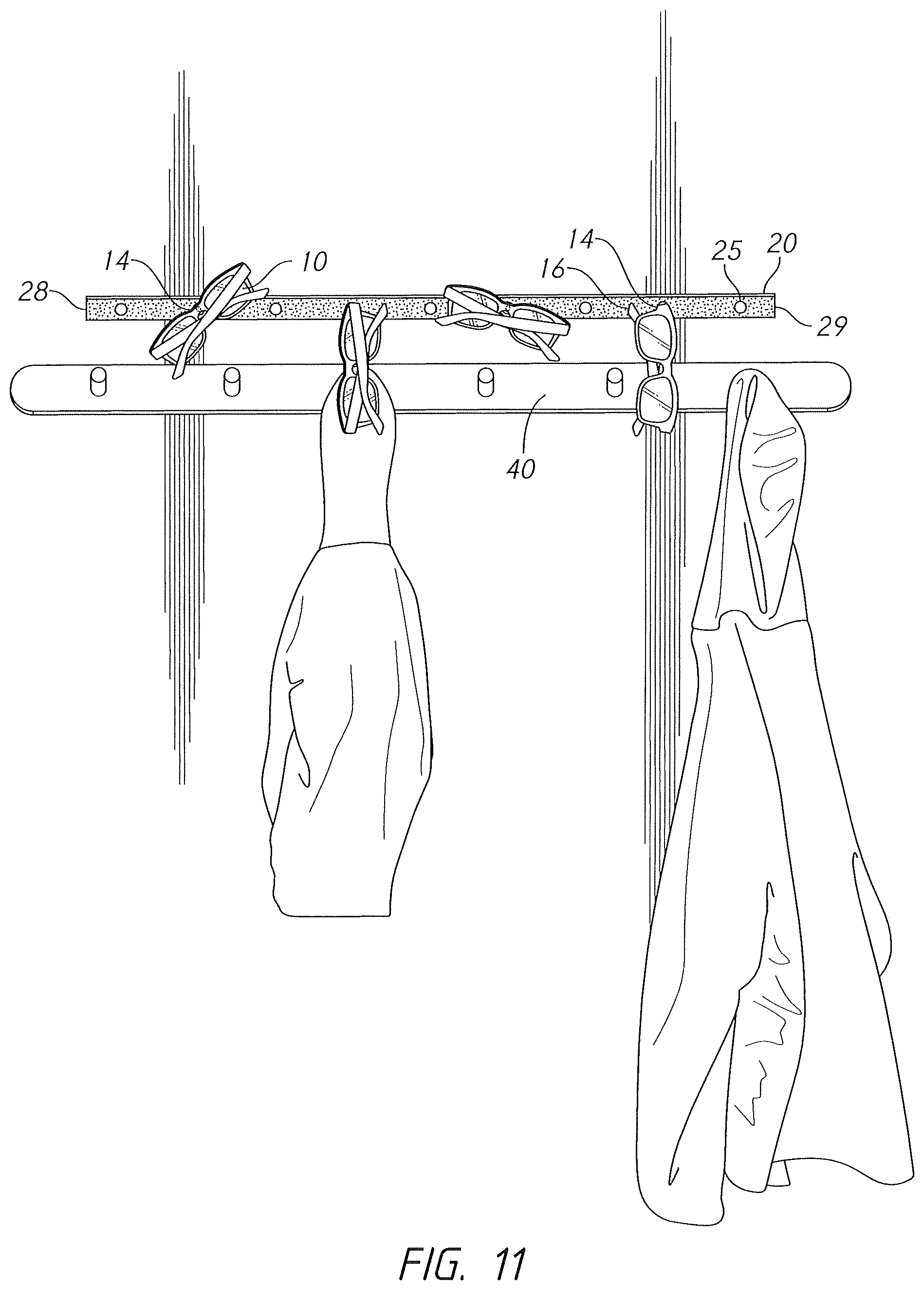 Patent US12174458 Figure 7 – Eye-wear kit with magnetic front attachment and method of use