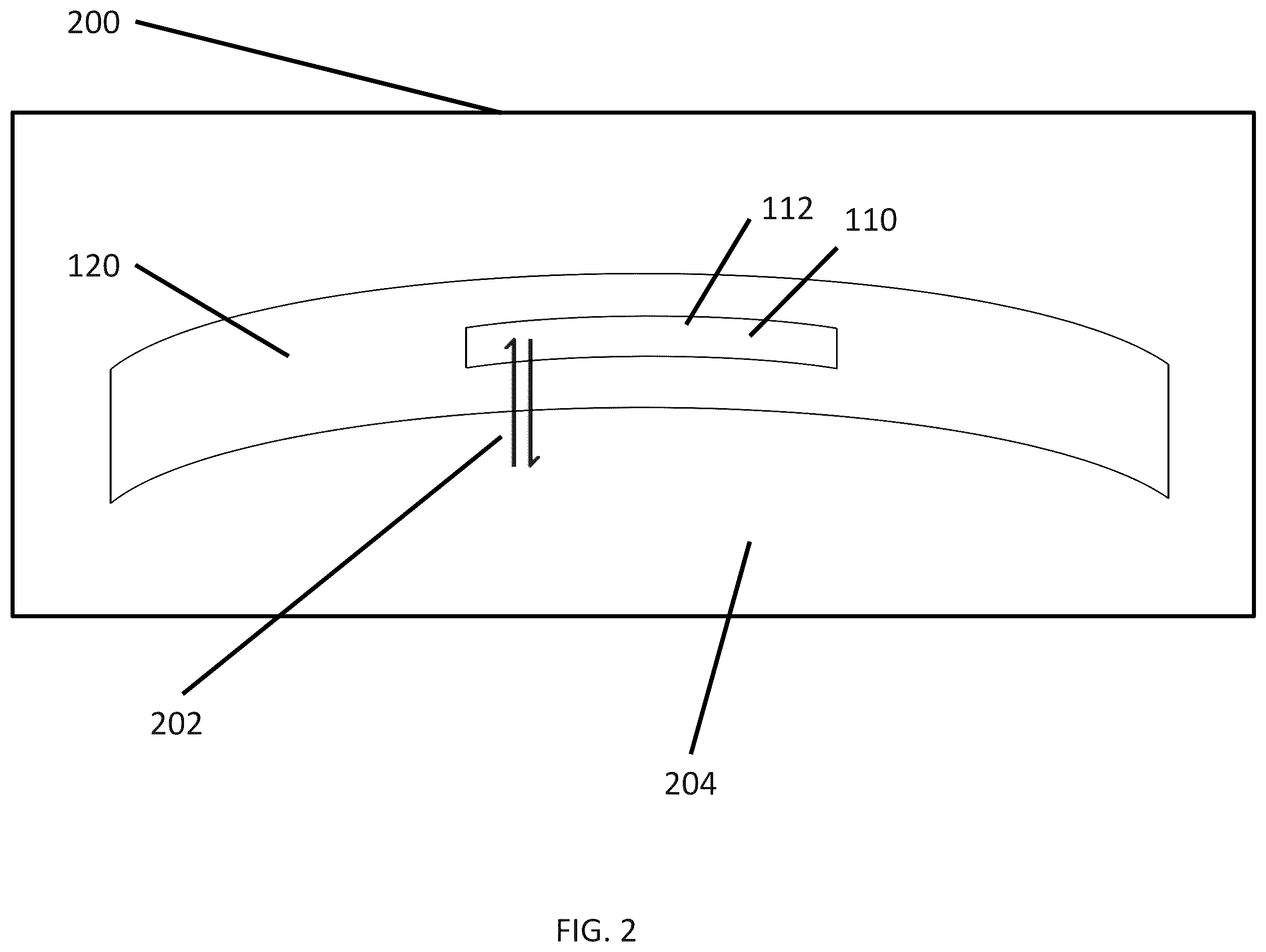 Patent US12174463 Figure 2 – Accommodating lens with cavity