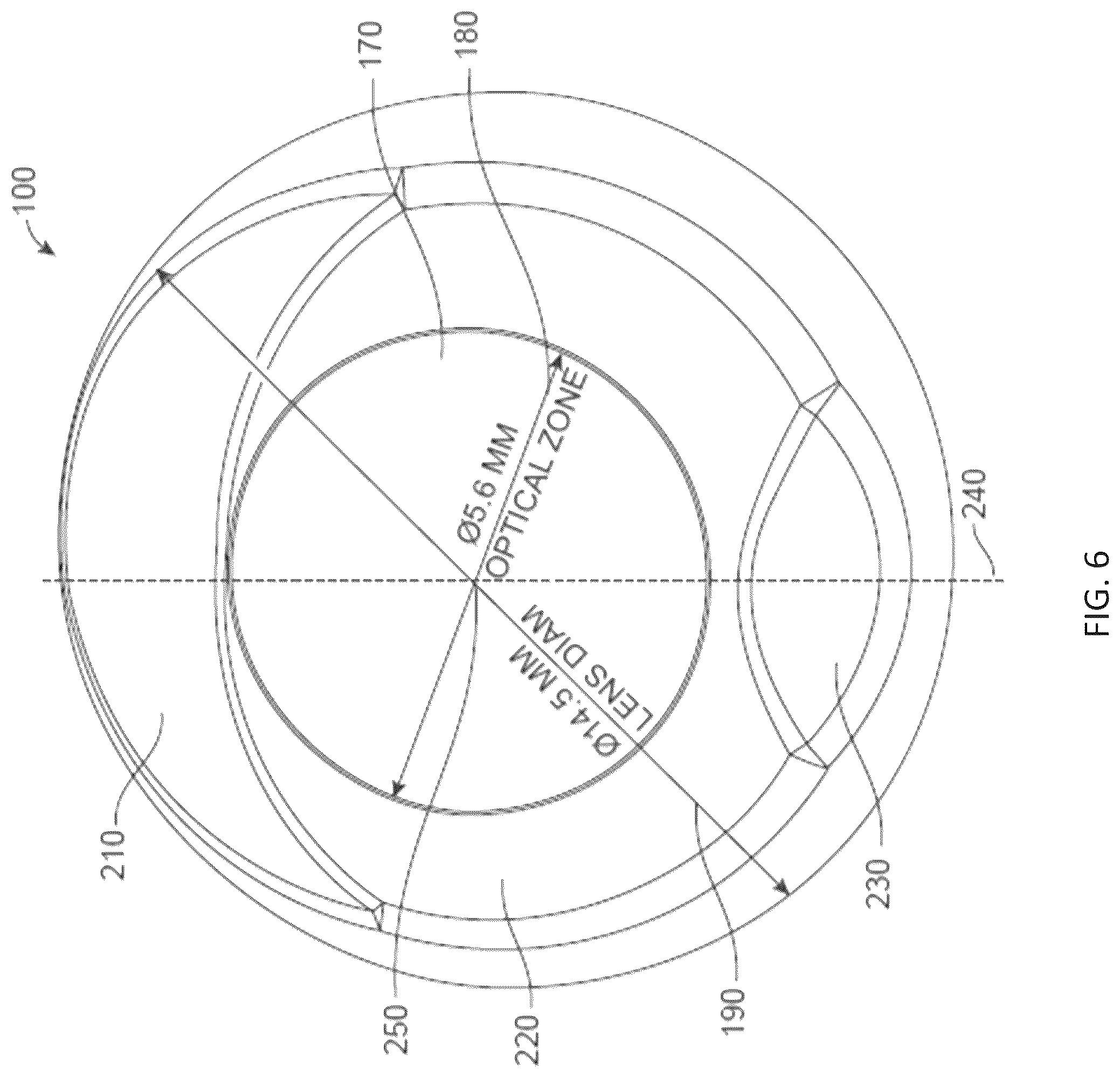 Patent US12174463 Figure 7 – Accommodating lens with cavity