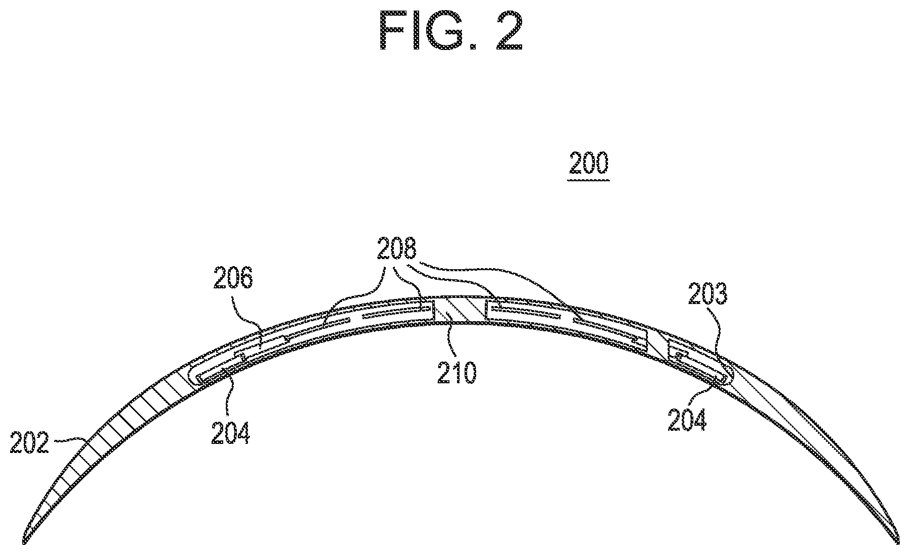 Patent US12174465 Figure 2 – Dynamically tunable apodized multiple-focus opthalmic devices and methods