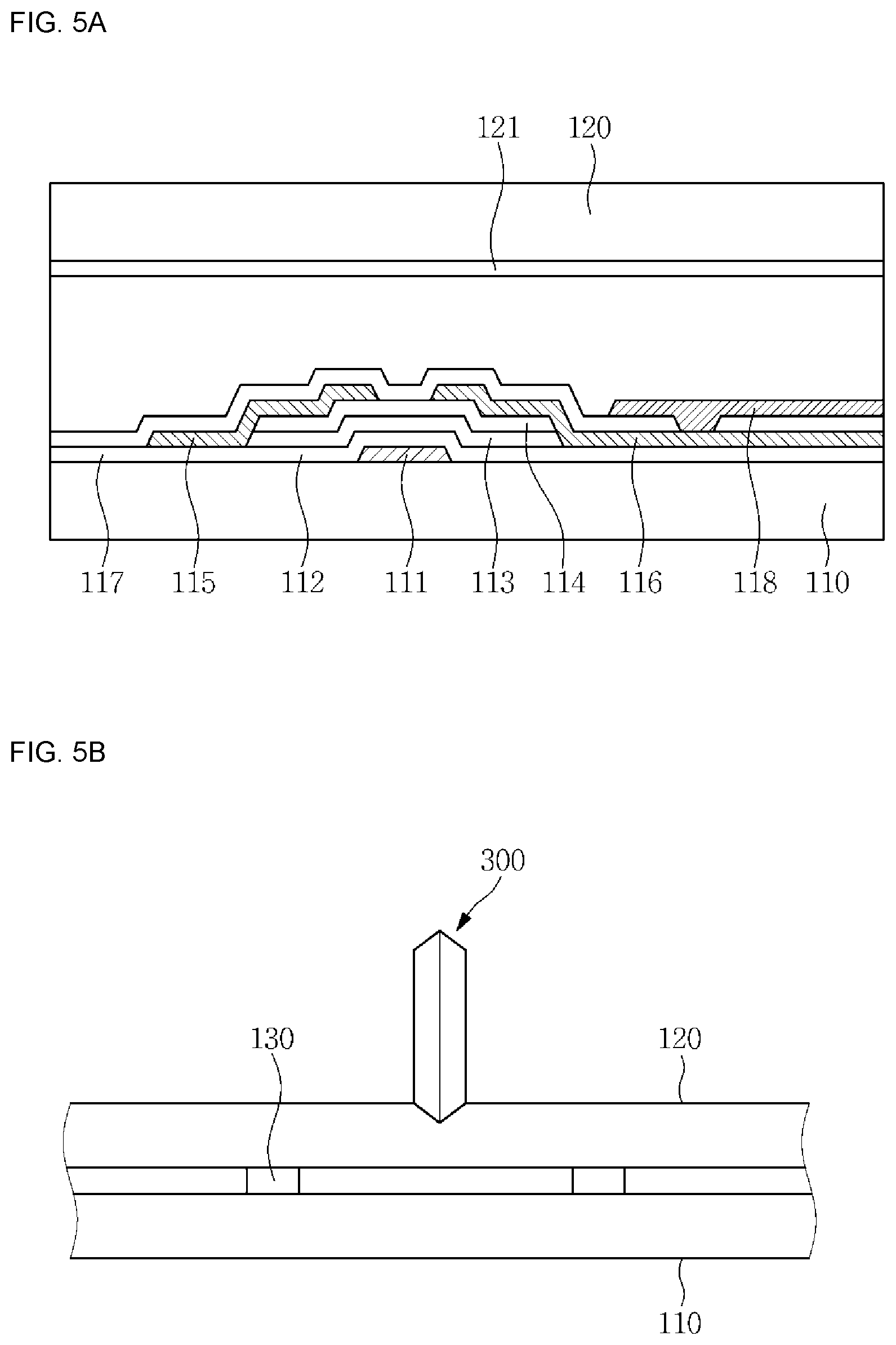 Patent US12174470 Figure 5 – Display device and method of fabricating the same