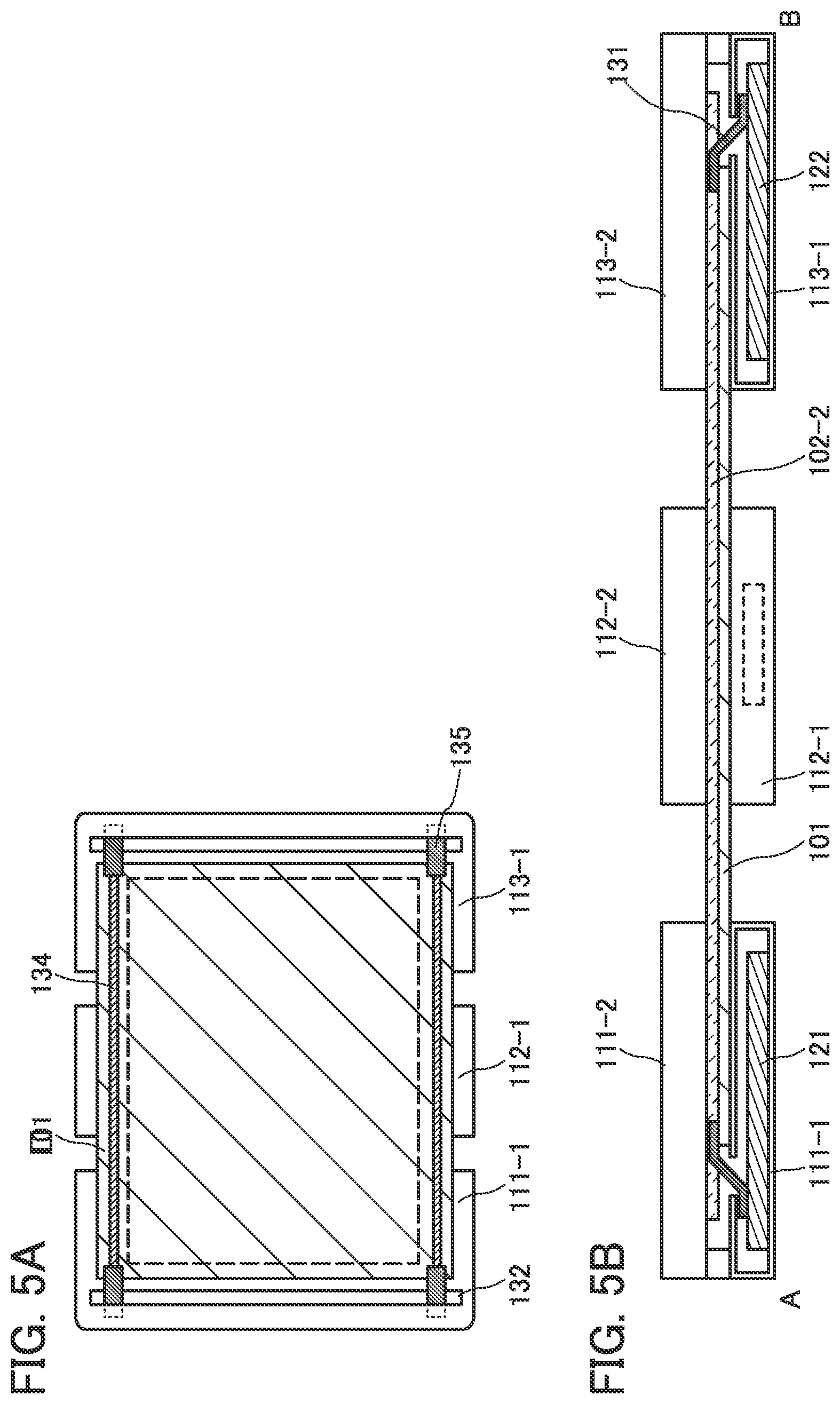 Patent US12174471 Figure 5 – Display device and manufacturing method thereof