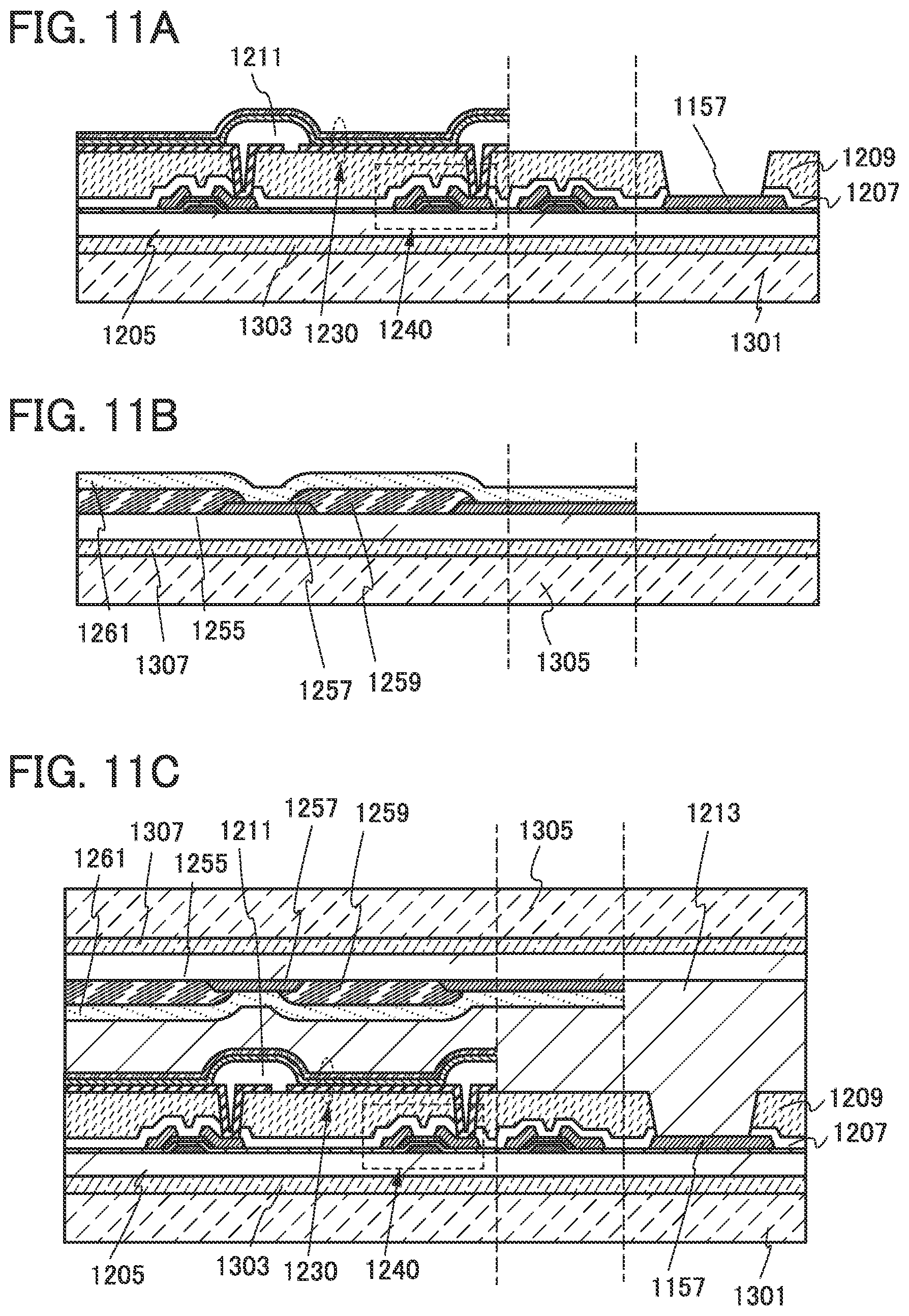 Patent US12174471 Figure 11 – Display device and manufacturing method thereof