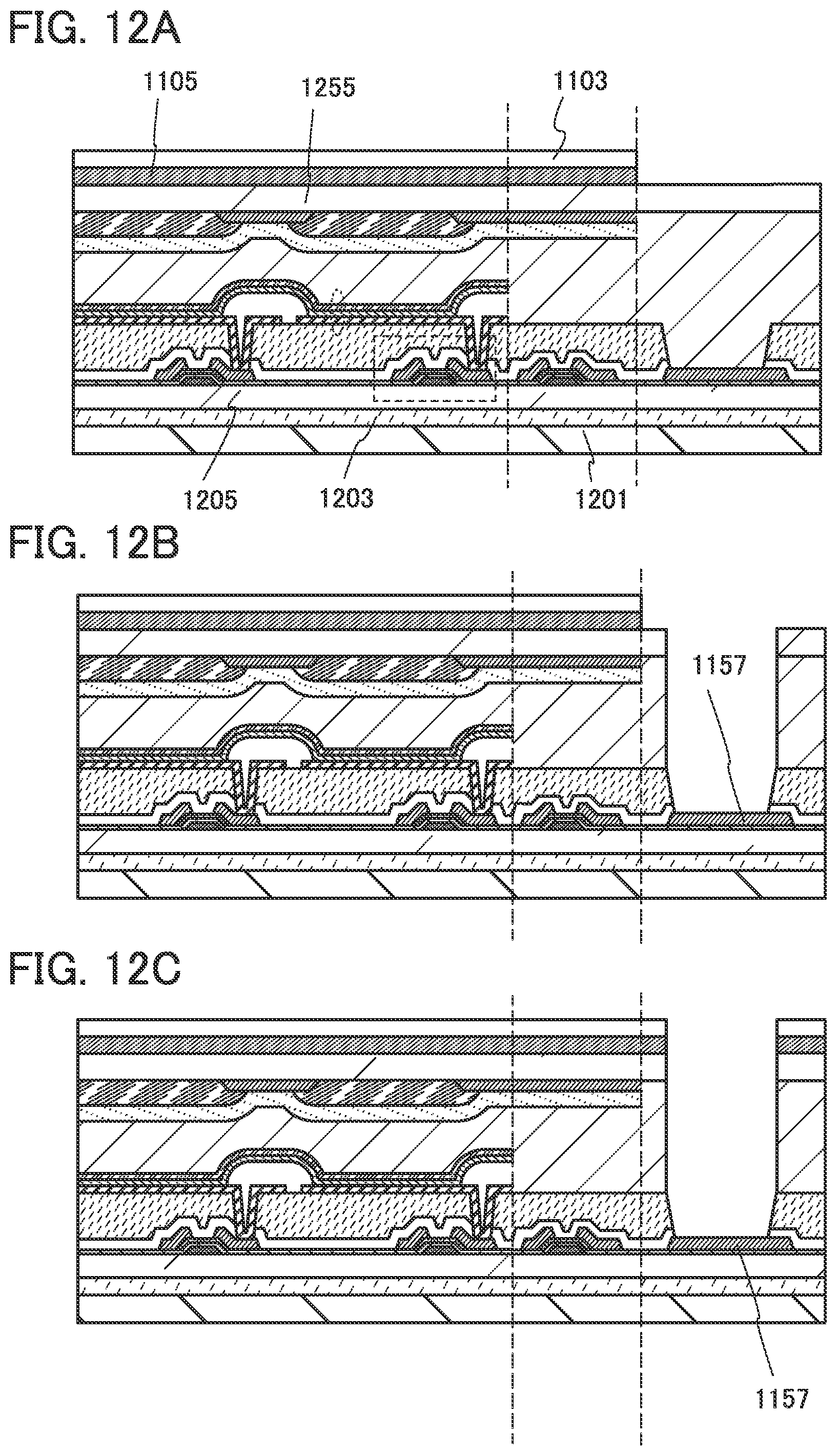 Patent US12174471 Figure 12 – Display device and manufacturing method thereof